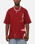 HOT Products Jordan Statement 1985 J Day Crewneck T-Shirt Gym Red