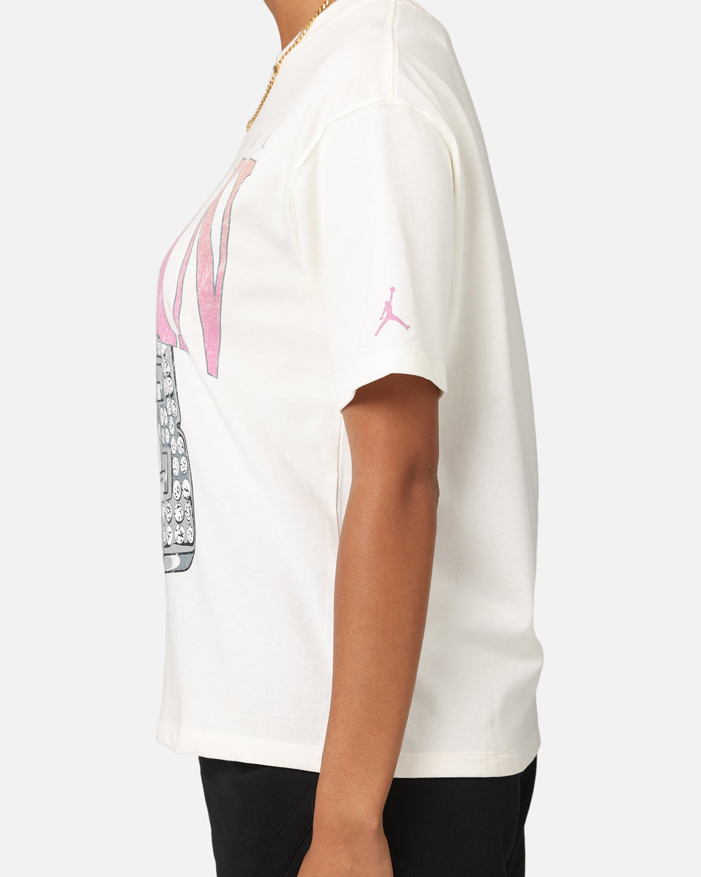 HOT Products Jordan Women's Heritage Graphic T-Shirt Sail/Orchid