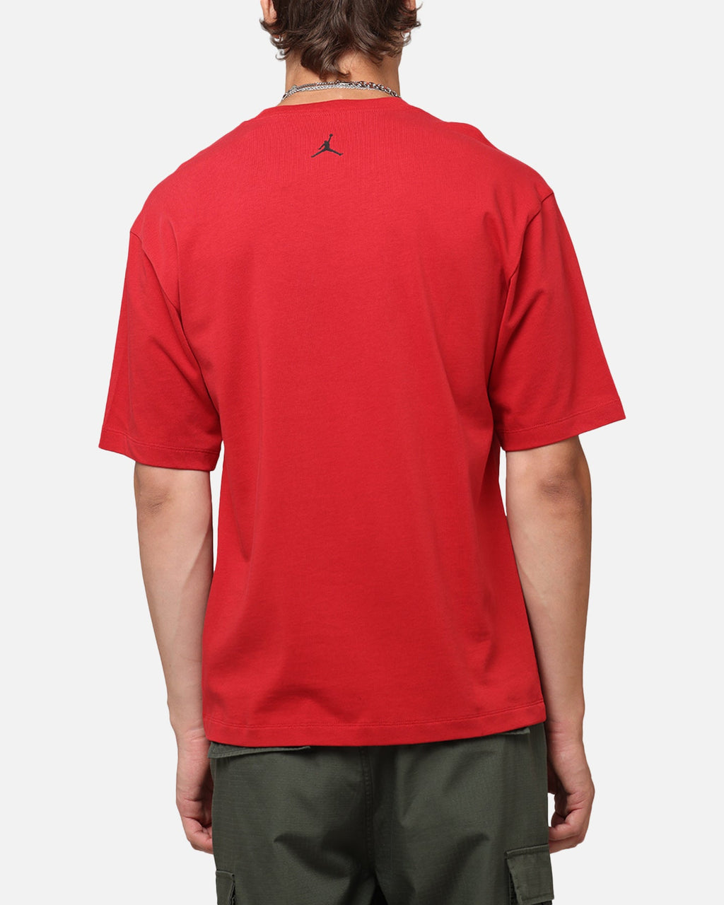 HOT Products Jordan Brand Sneaker Patch Crew T-Shirt Varsity Red