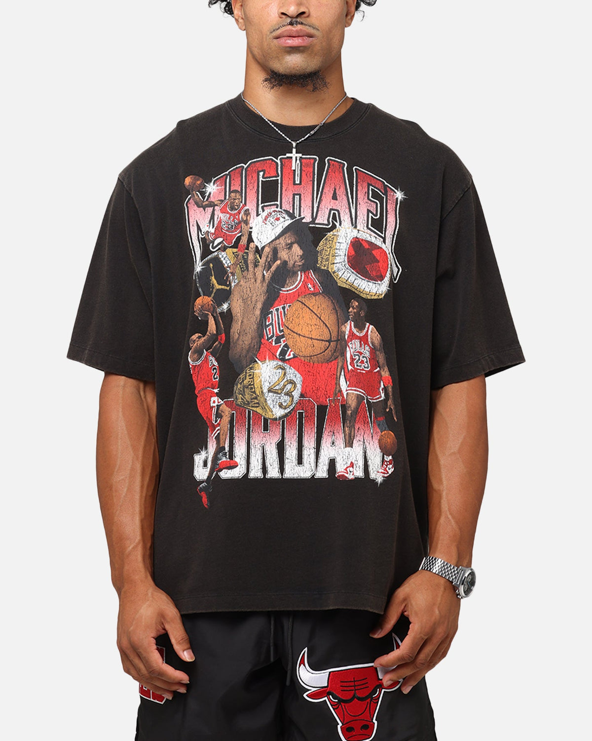HOT Products Jordan Jumpman Flight Essentials Graphic Oversized T-Shirt Black