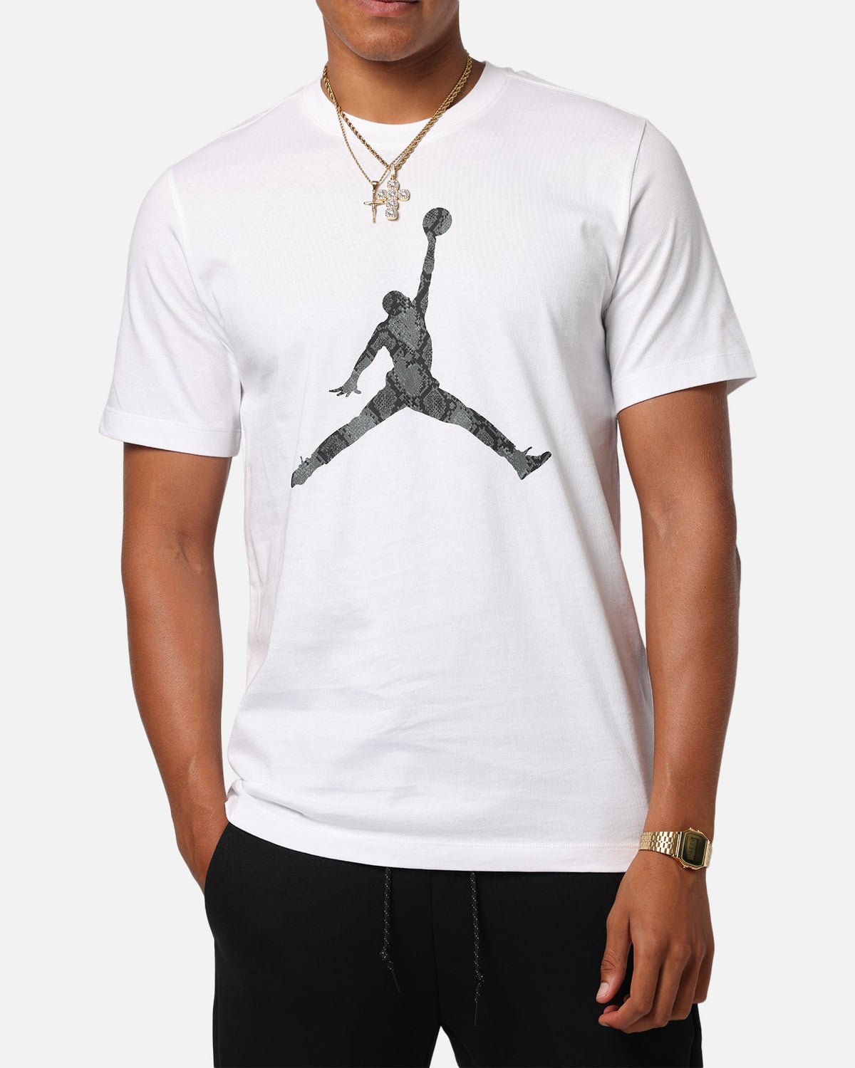 HOT Products Jordan Jumpman Sport Dri-FIT T-Shirt White