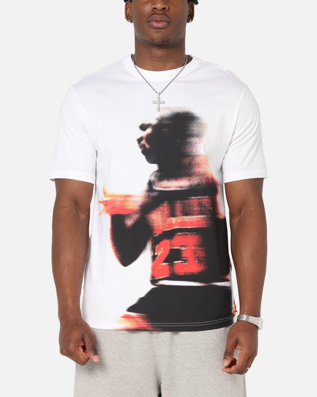 HOT Products Jordan Jumpman Dri-FIT Sport Graphic T-Shirt White/Black