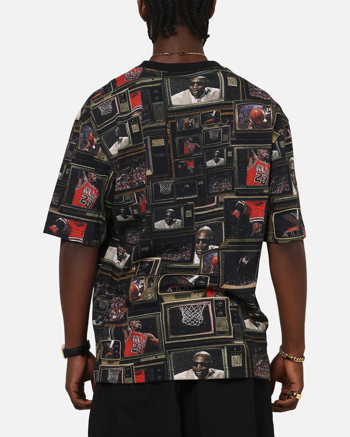 HOT Products Jordan Brooklyn Printed T-Shirt Black/Sail