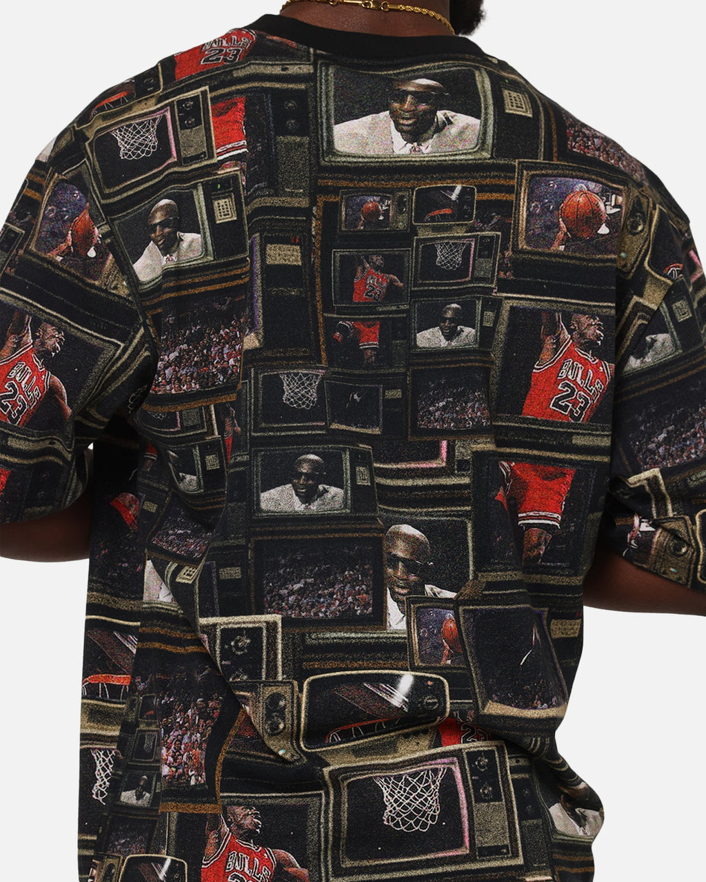 HOT Products Jordan Brooklyn Printed T-Shirt Black/Sail
