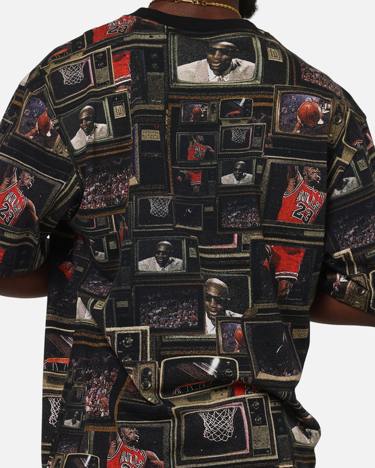 HOT Products Jordan Brooklyn Printed T-Shirt Black/Sail