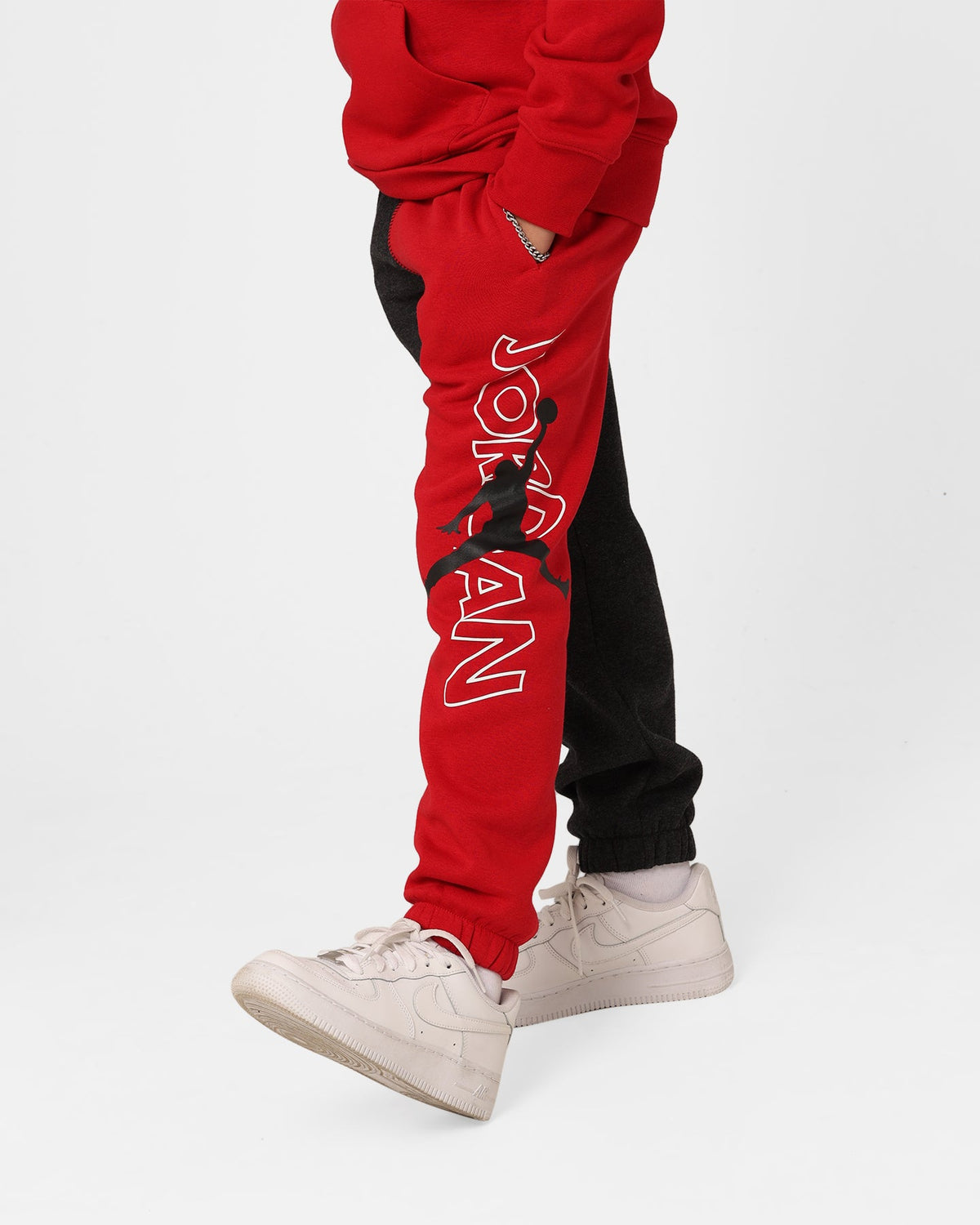 HOT Products Jordan Kids' Lucid Dreams Fleece Pants Gym Red