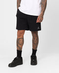 HOT Products Jordan Essentials Fleece Shorts Black/Black/White