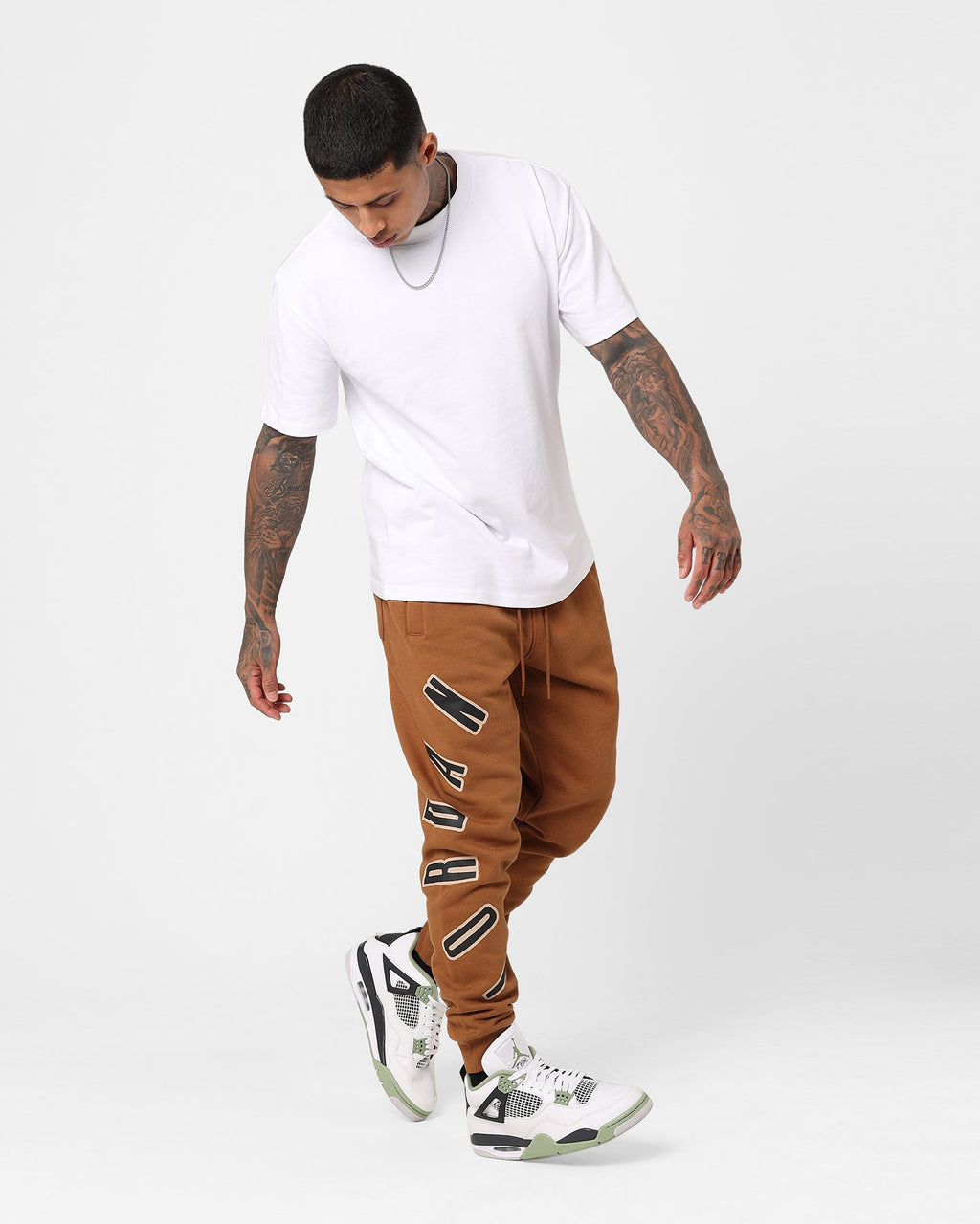 HOT Products Jordan Flight MVP Fleece Pants Hemp/Sail