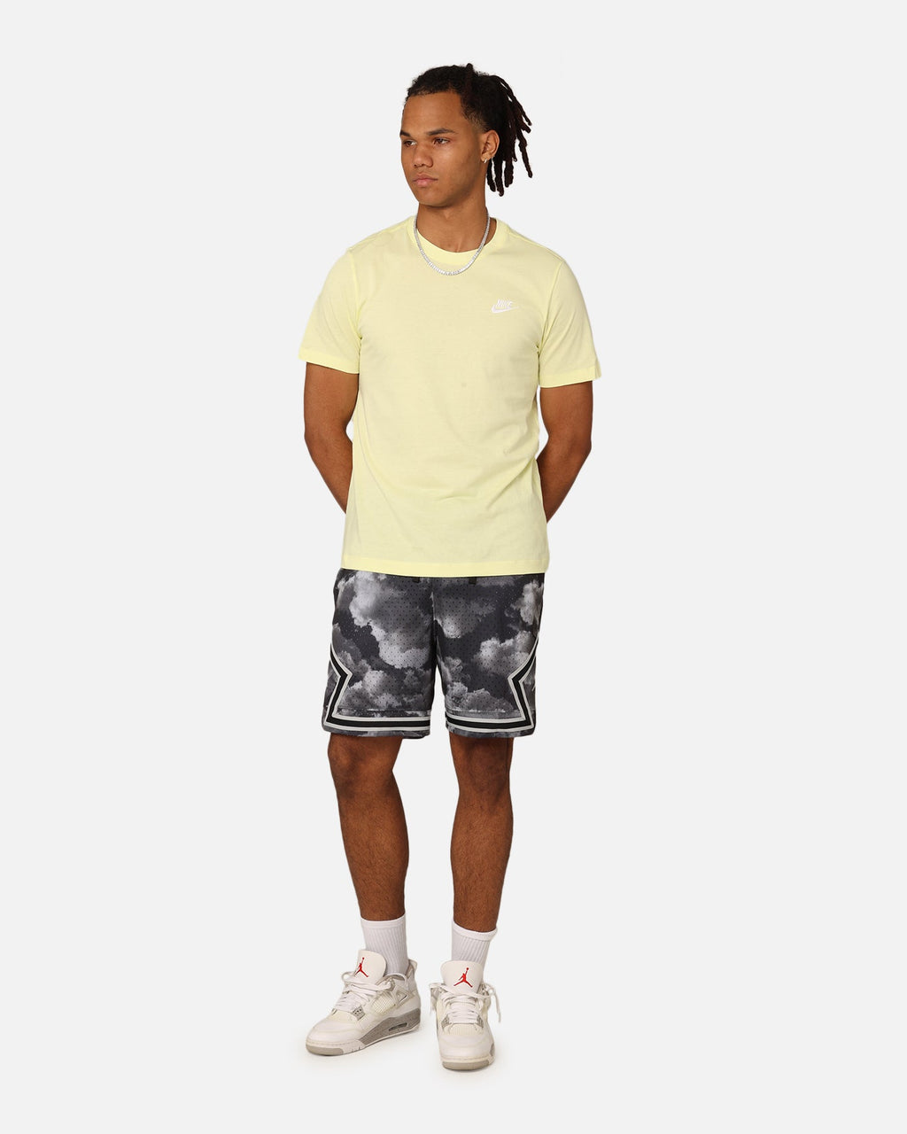HOT Products Jordan Dri-FIT Sport Diamond Shorts Black/Wolf Grey