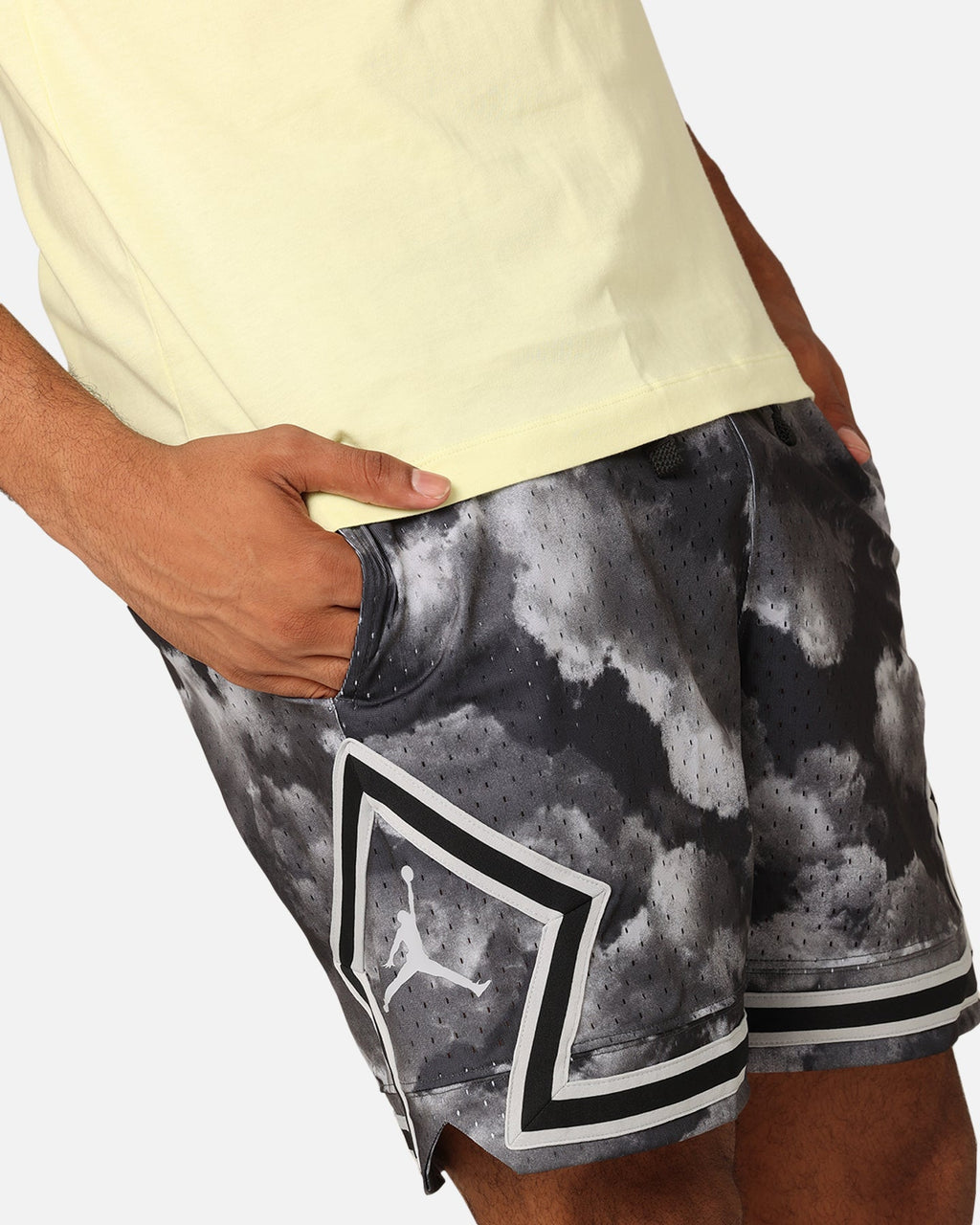 HOT Products Jordan Dri-FIT Sport Diamond Shorts Black/Wolf Grey