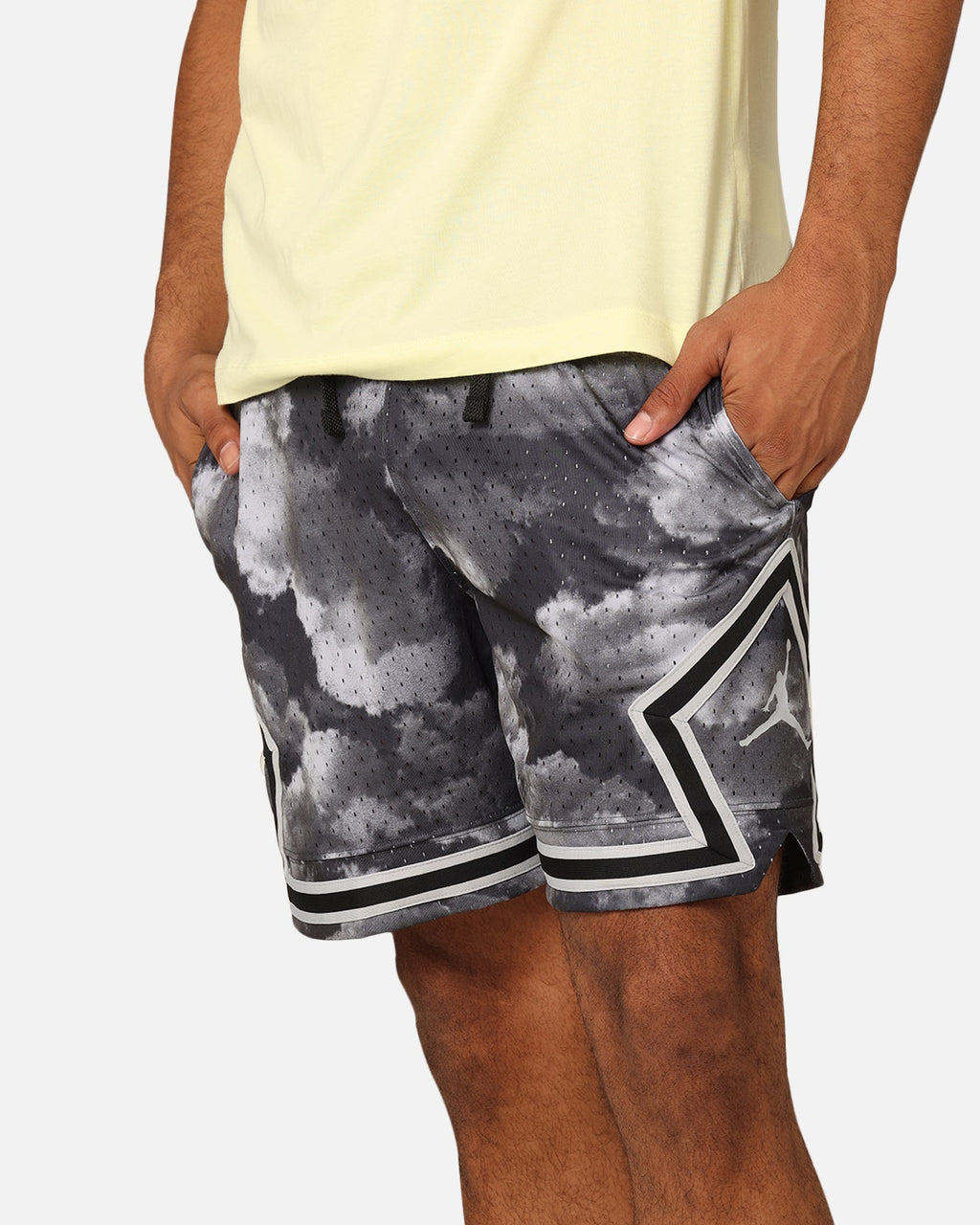 HOT Products Jordan Dri-FIT Sport Diamond Shorts Black/Wolf Grey