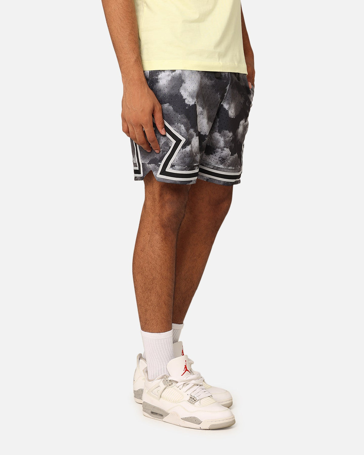 HOT Products Jordan Dri-FIT Sport Diamond Shorts Black/Wolf Grey