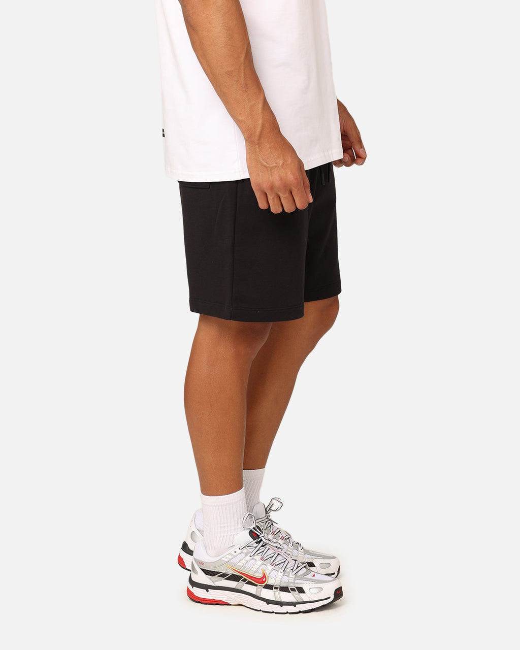 HOT Products Jordan Essentials Fleece Shorts Black/Black/White