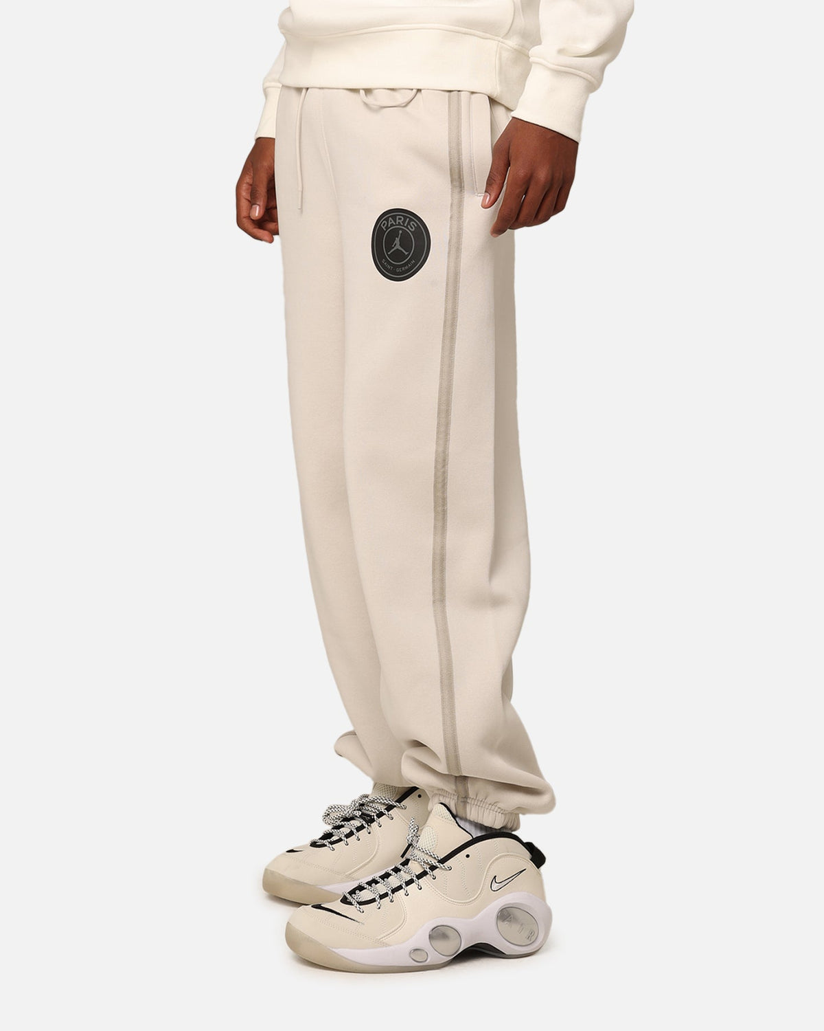 HOT Products Jordan X Paris Saint-Germain Fleece Pants Light Bone/Black