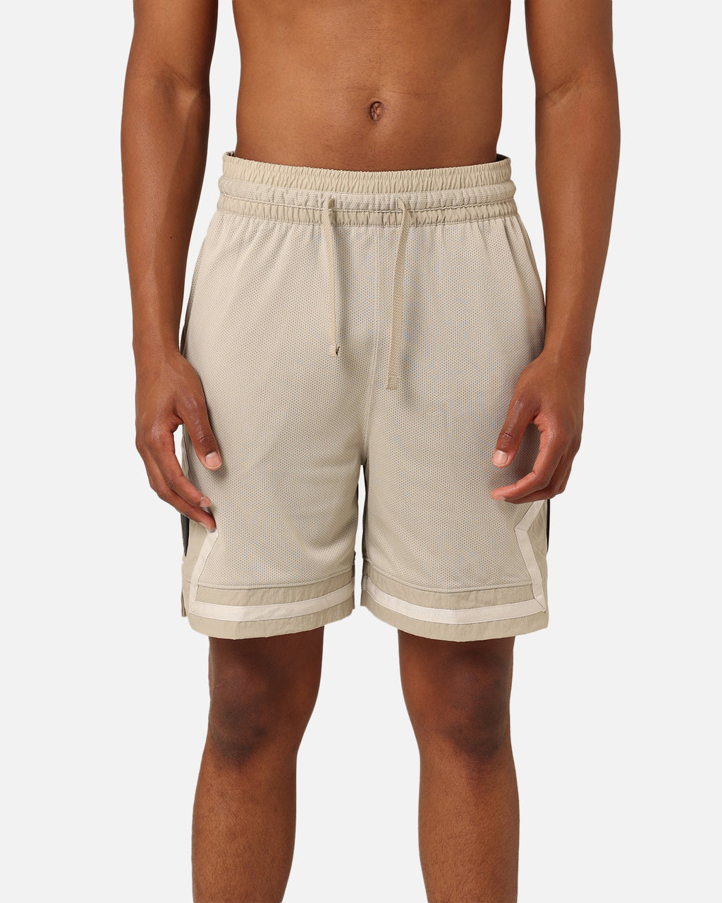 HOT Products Jordan X Paris Saint-Germain Mesh Diamond Shorts Stone/Magma Orange