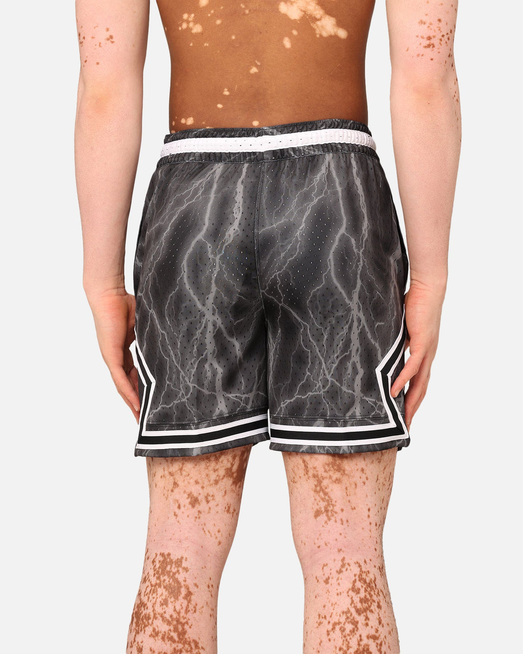 HOT Products Jordan Dri-FIT Sport Diamond Shorts Black/White