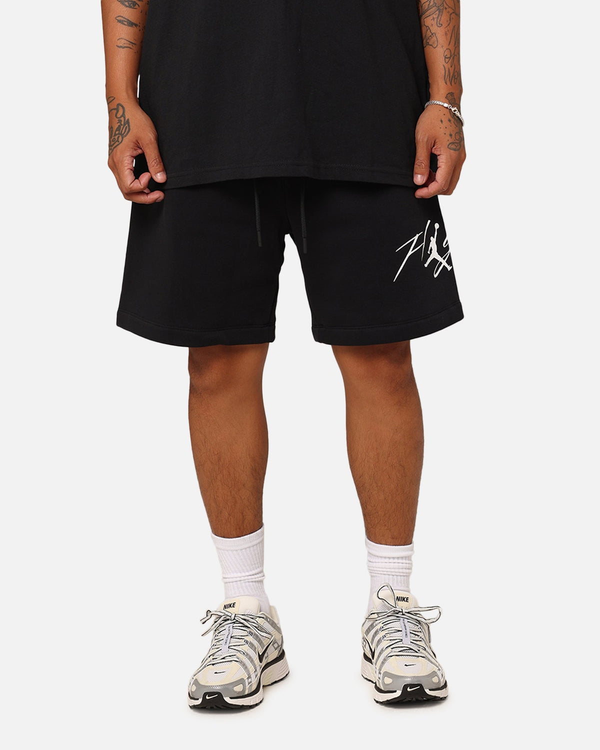 HOT Products Jordan Essentials Brooklyn Fleece Harbour Shorts Black/White