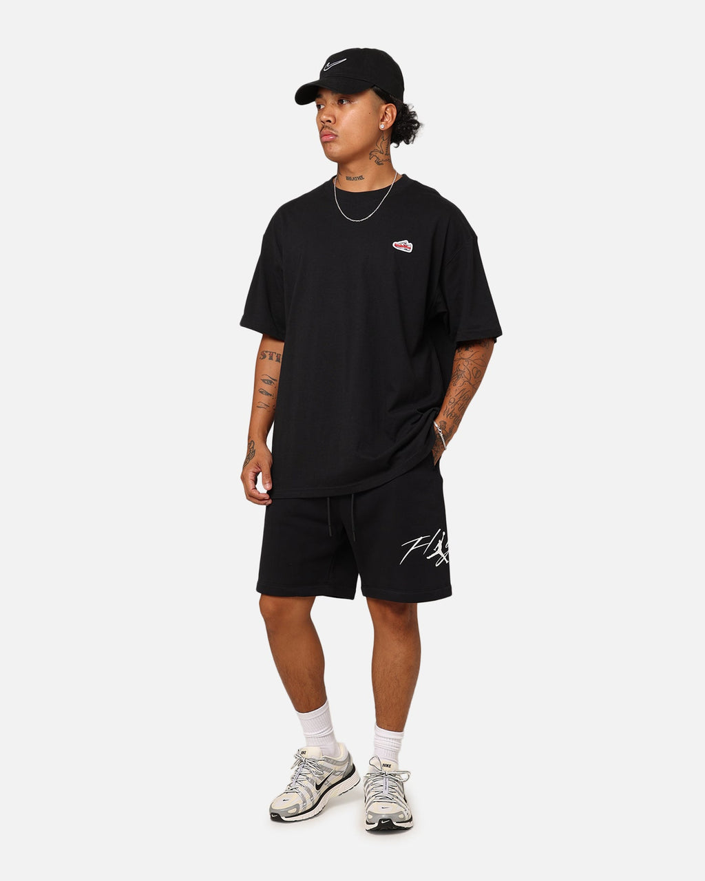 HOT Products Jordan Essentials Brooklyn Fleece Harbour Shorts Black/White