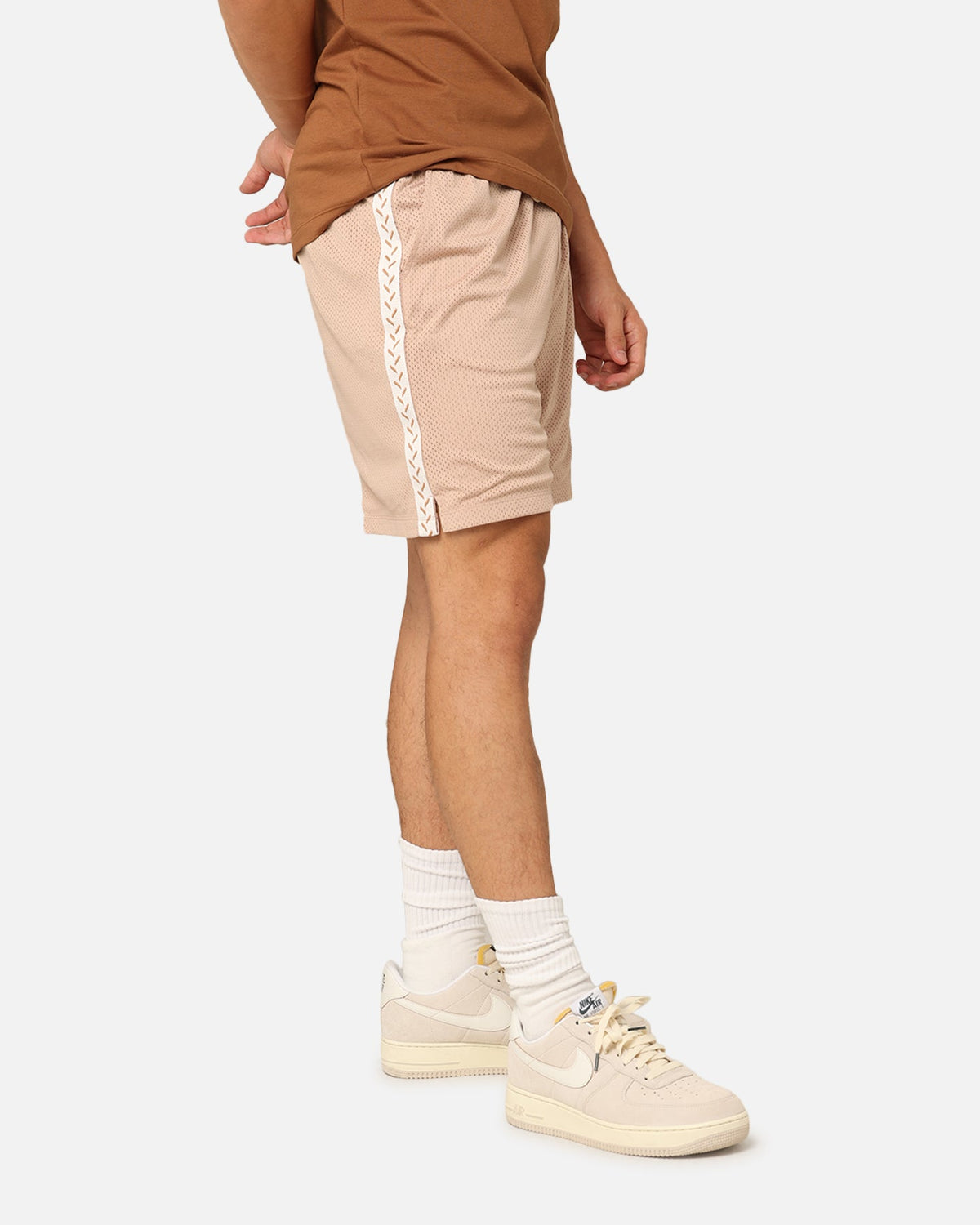 HOT Products Jordan Flight MVP Mesh Shorts Medium Brown