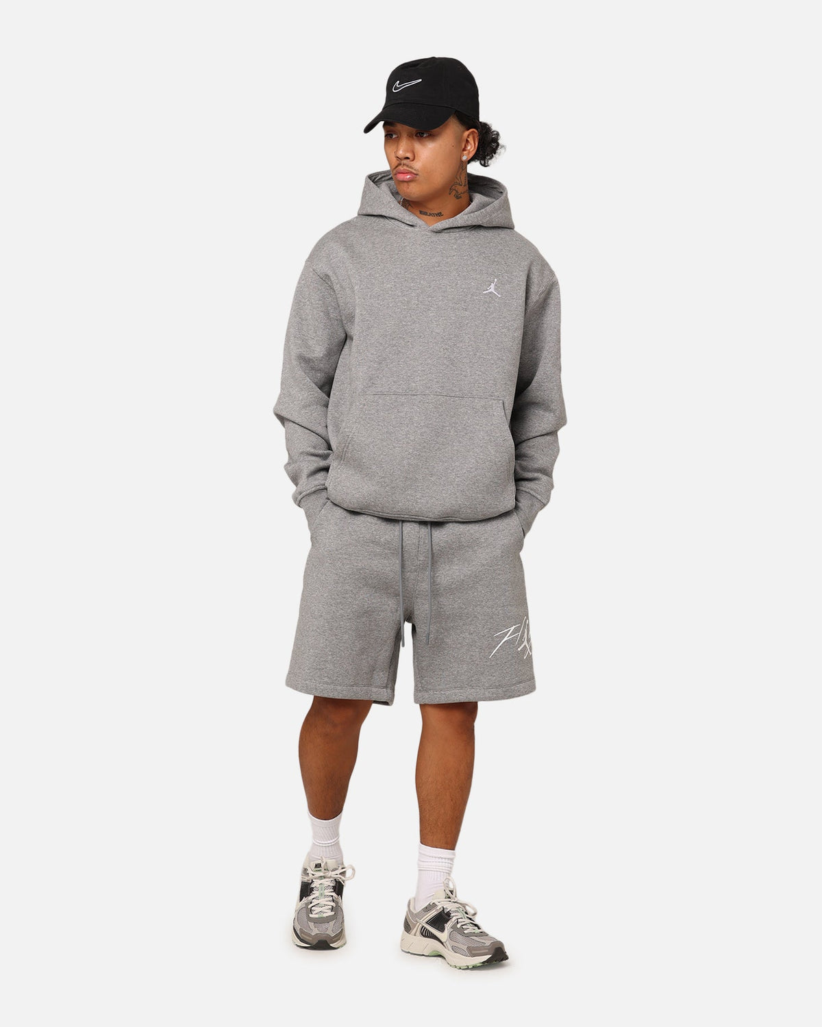 HOT Products Jordan Essentials Brooklyn Fleece Harbour Shorts Carbon Heather