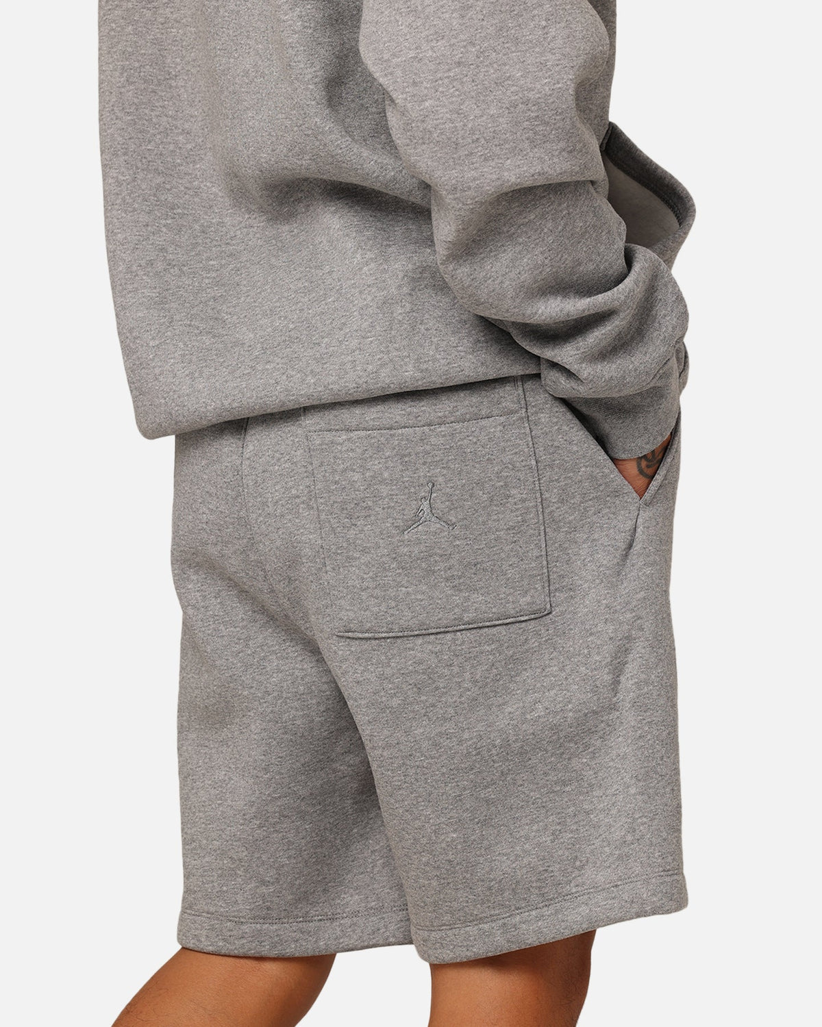 HOT Products Jordan Essentials Brooklyn Fleece Harbour Shorts Carbon Heather