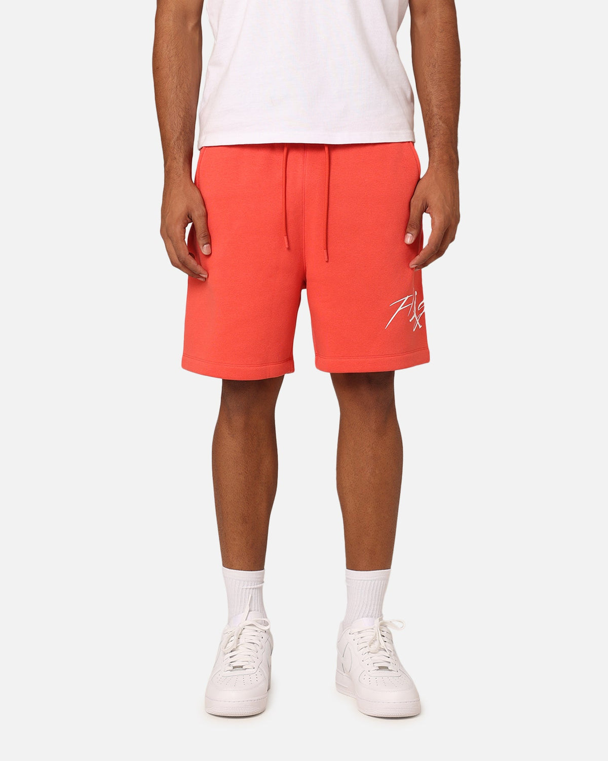 HOT Products Jordan Essentials Brooklyn Fleece Harbour Shorts Lobster/White
