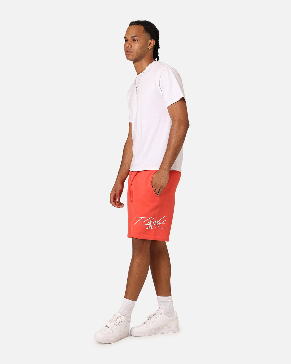 HOT Products Jordan Essentials Brooklyn Fleece Harbour Shorts Lobster/White