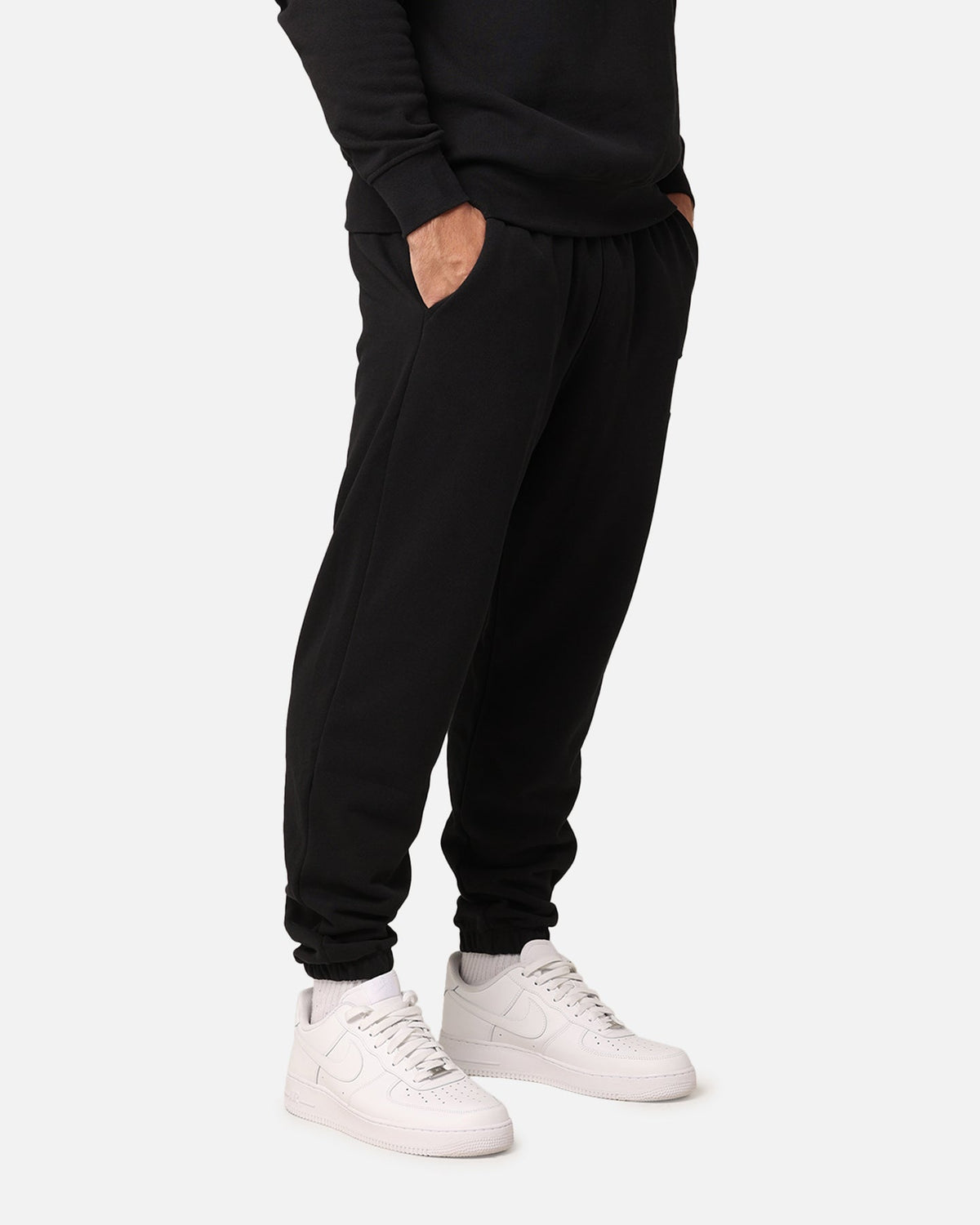 HOT Products Jordan Essentials Statement Flight Fleece Sweatpants Black/Sail