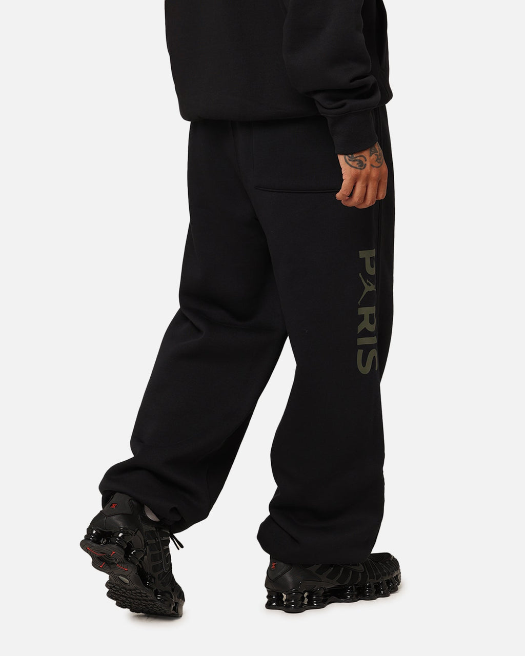 HOT Products Jordan X Paris Saint-Germain Harbour Fleece Pants Black/Cargo Khaki