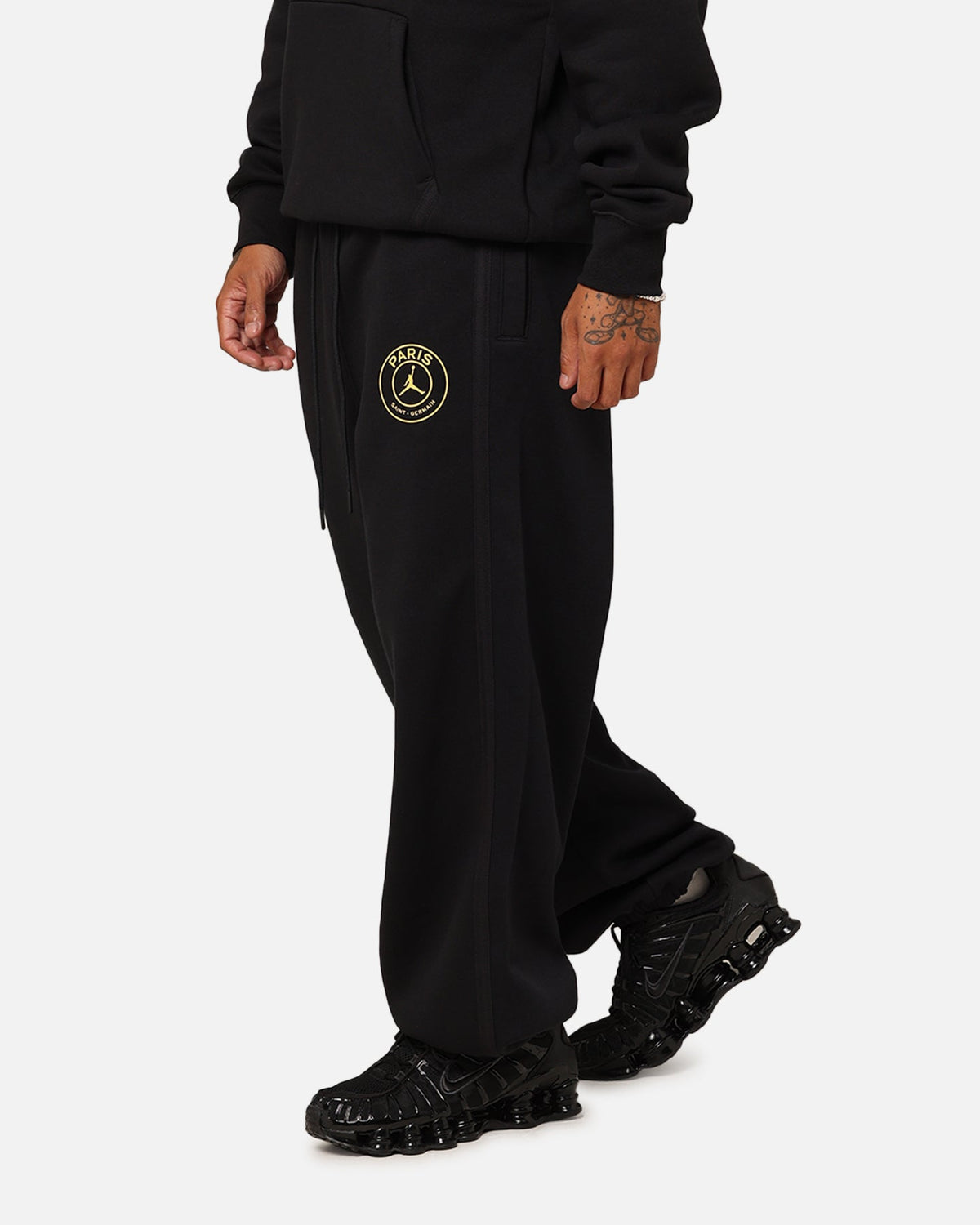 HOT Products Jordan X Paris Saint-Germain Harbour Fleece Pants Black/Cargo Khaki