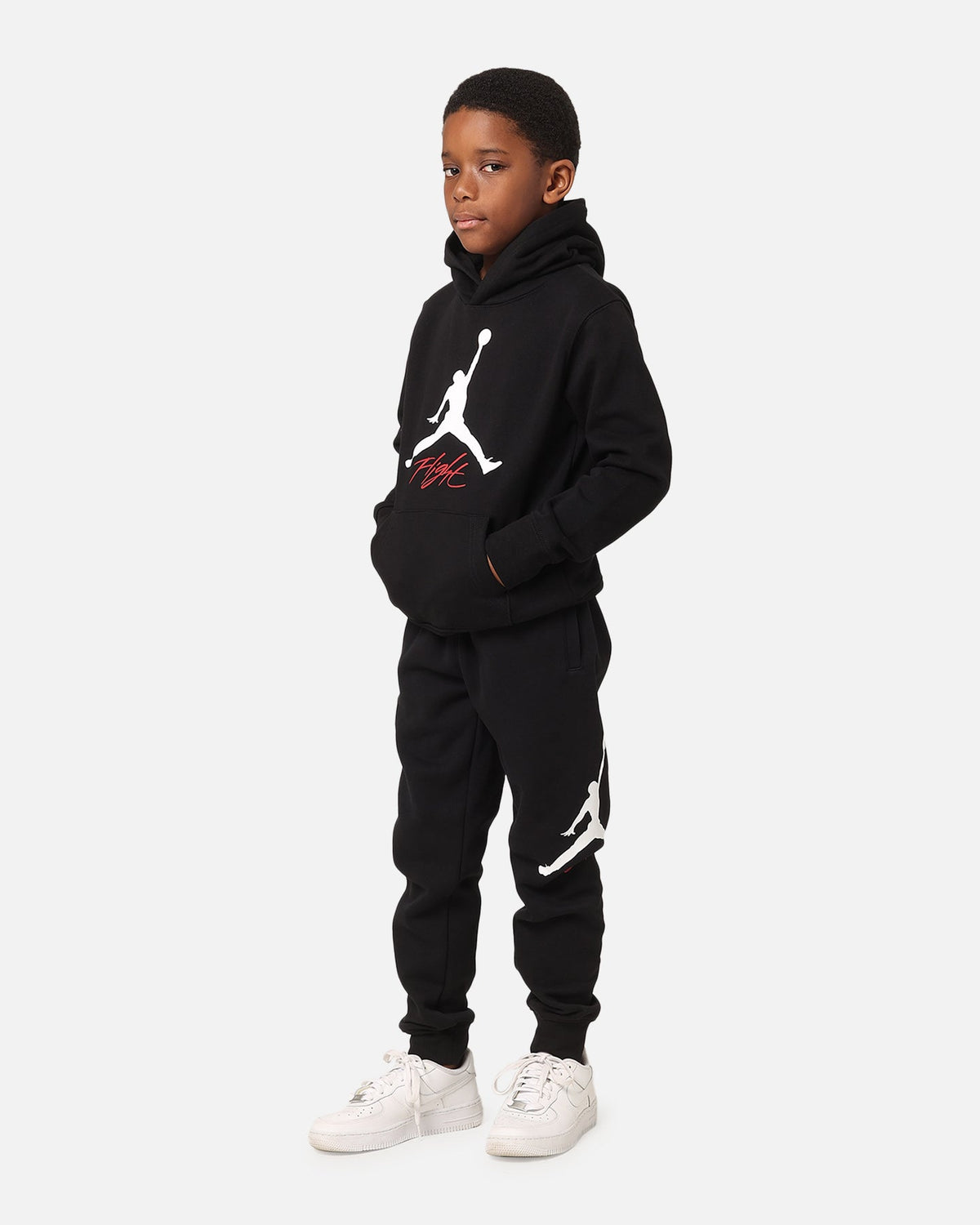 HOT Products Jordan Kid's Baseline Fleece Track Pants Black