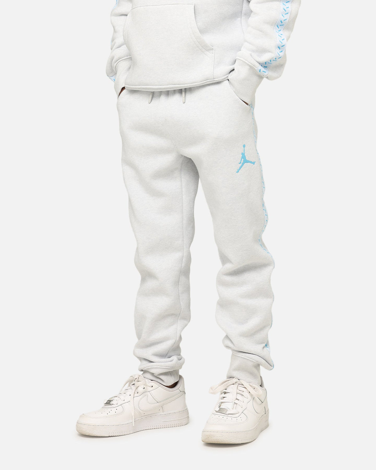 HOT Products Jordan Kids' Flight MVP Fleece Trackpants Pure Platinum