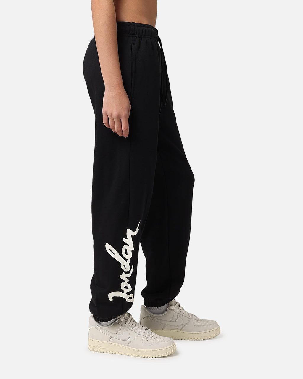 HOT Products Jordan Women's Brooklyn Fleece Trackpants Black/Sail