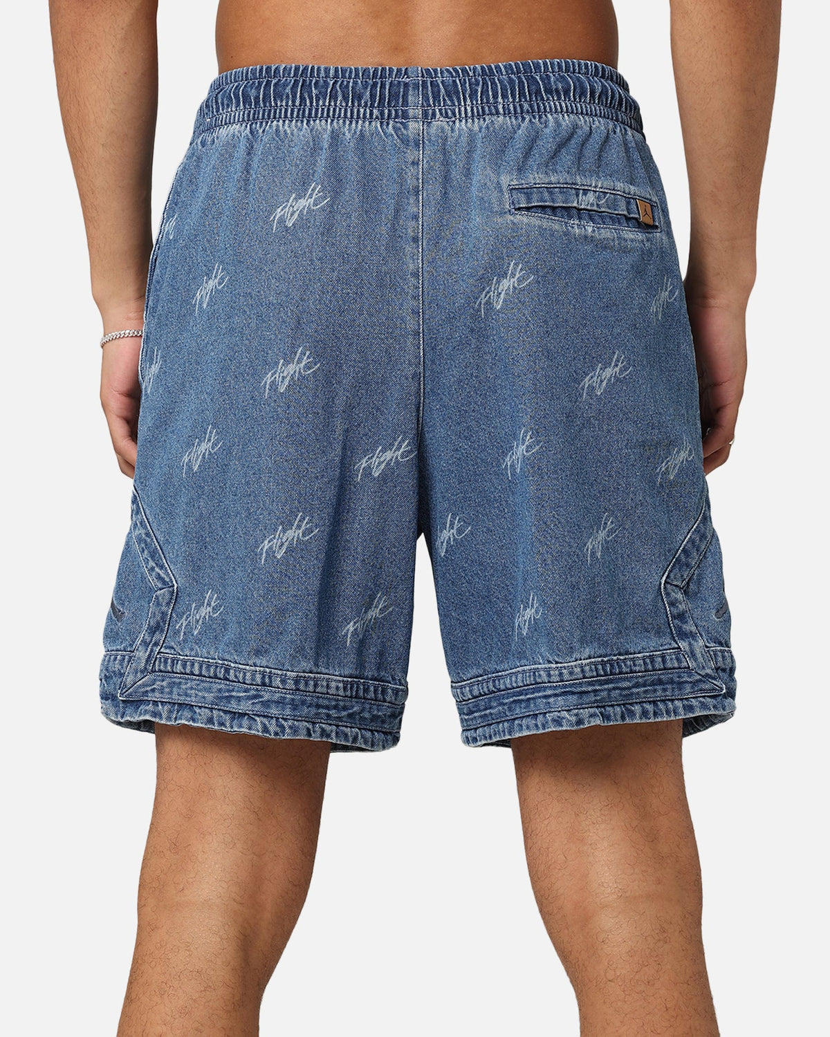 HOT Products Jordan Air Jordan Deni AOP Shorts Blue Grey