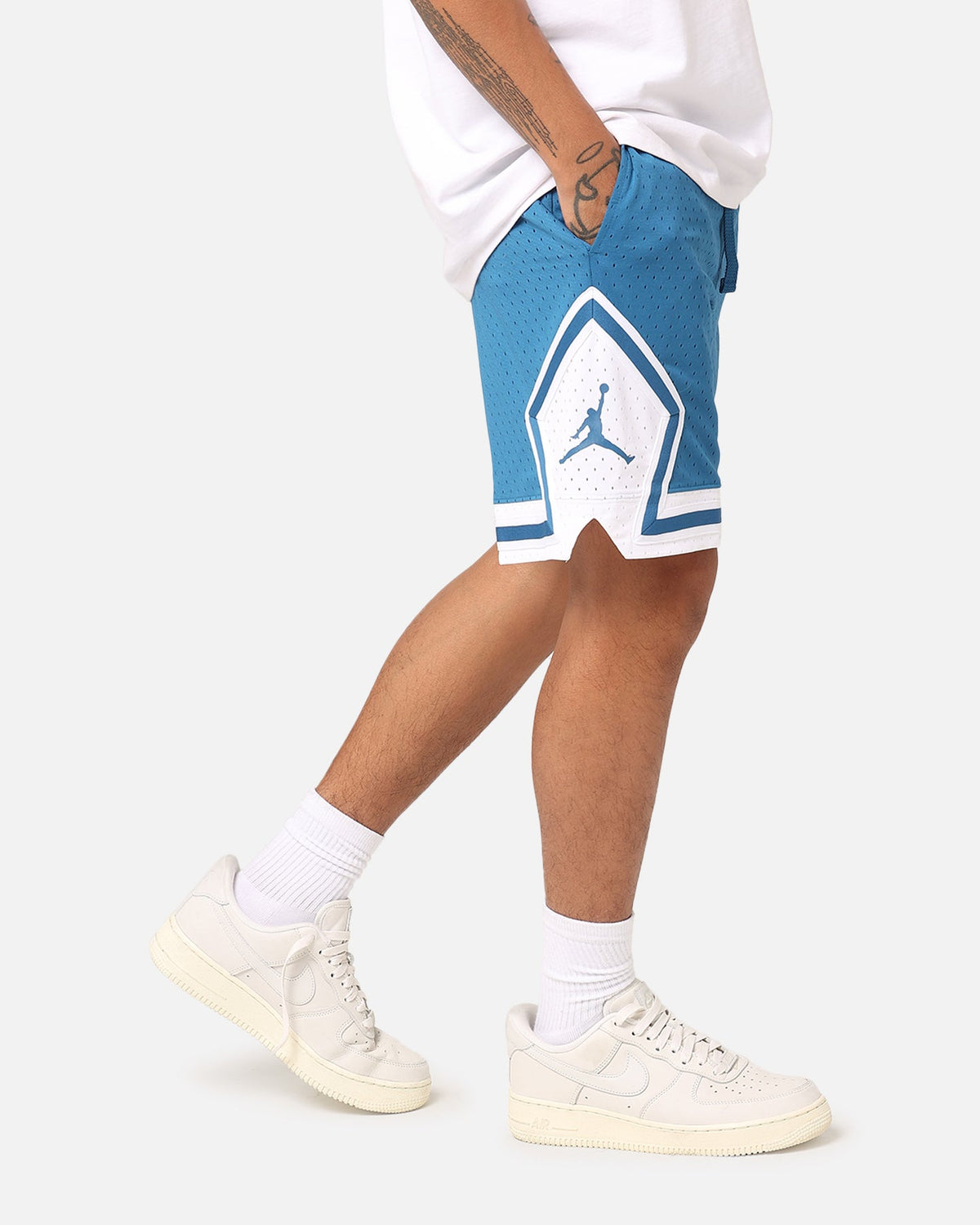 HOT Products Jordan Dri-FIT Sport Diamond Shorts Industrial Blue