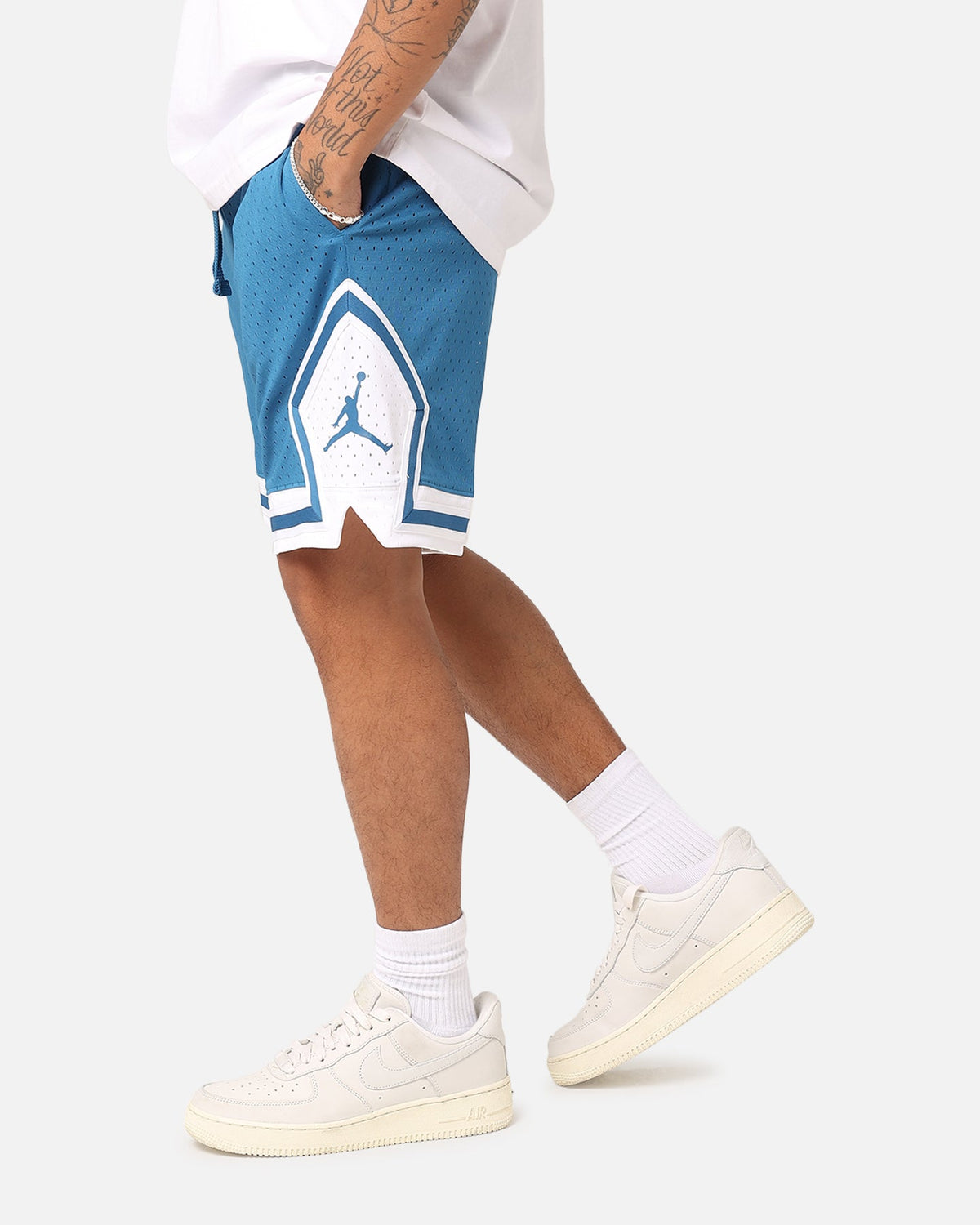 HOT Products Jordan Dri-FIT Sport Diamond Shorts Industrial Blue