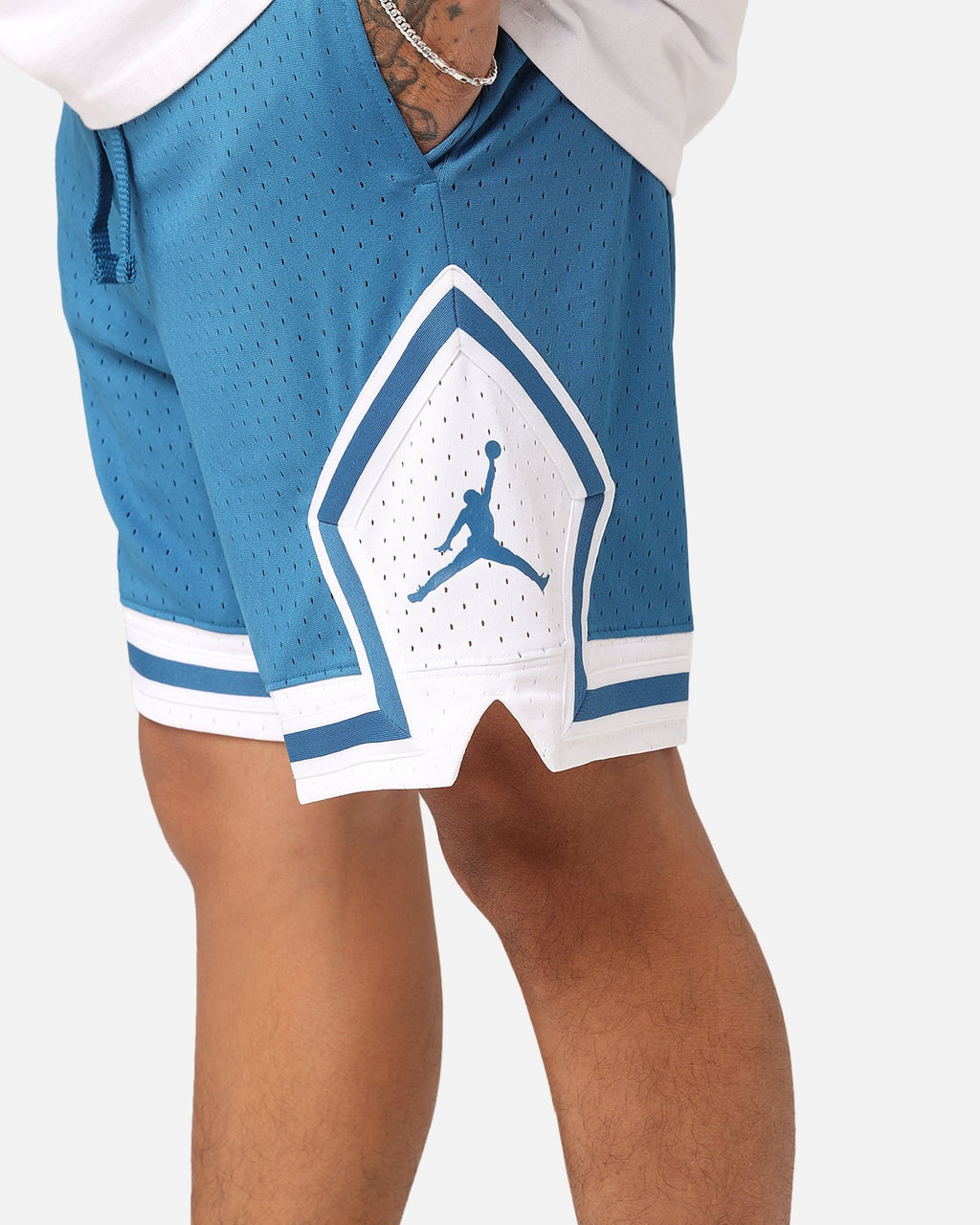 HOT Products Jordan Dri-FIT Sport Diamond Shorts Industrial Blue