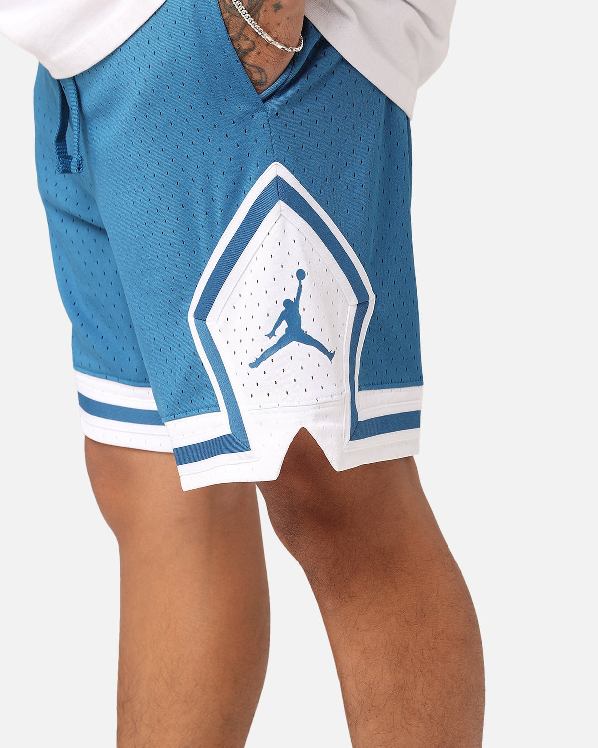 HOT Products Jordan Dri-FIT Sport Diamond Shorts Industrial Blue