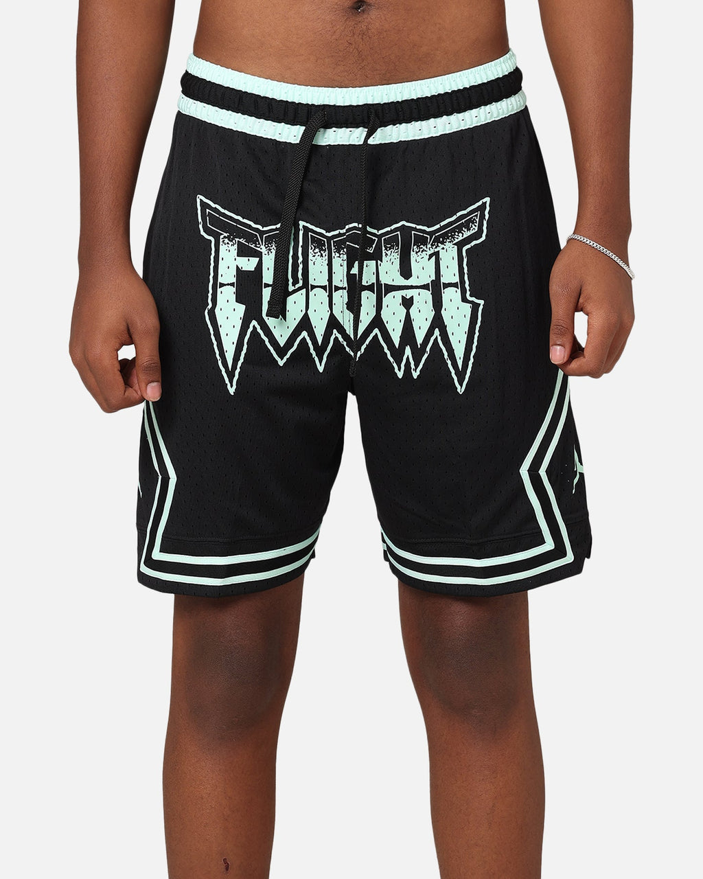 HOT Products Jordan Dri-Fit Diamond Shorts Black/Mint