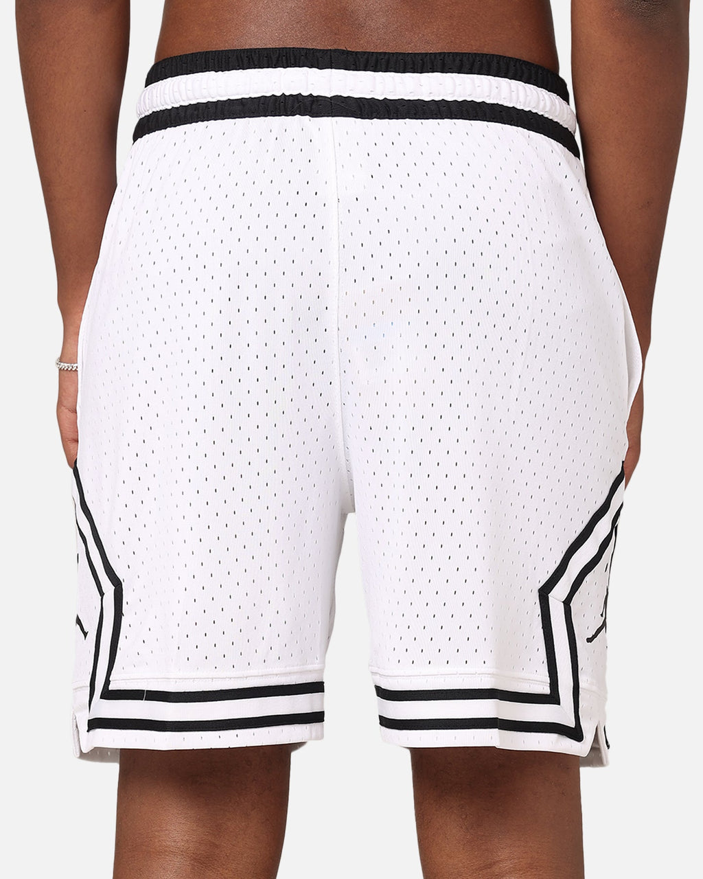 HOT Products Jordan Dri-Fit Diamond Shorts White/Black