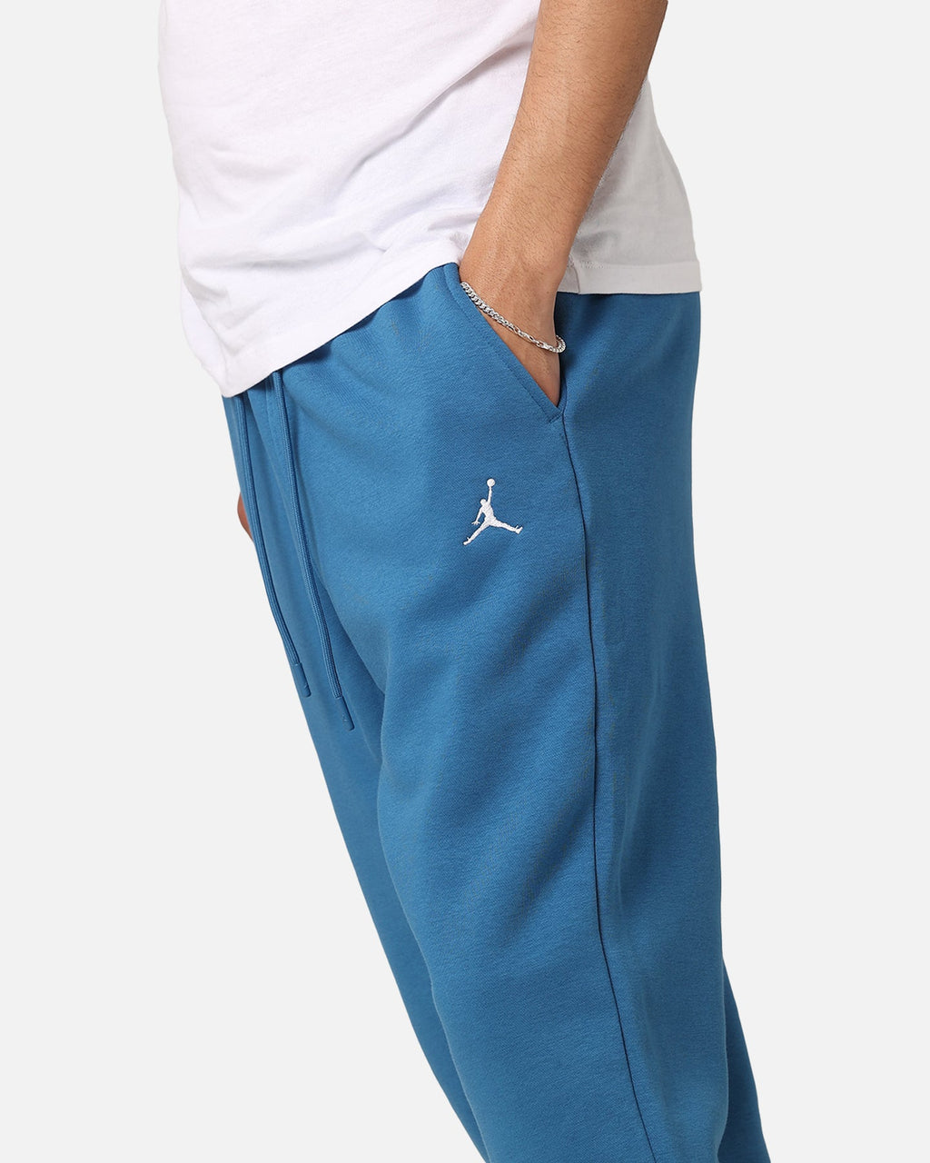 HOT Products Jordan Essentials Fleece Tracksuit Pants Industrial Blue