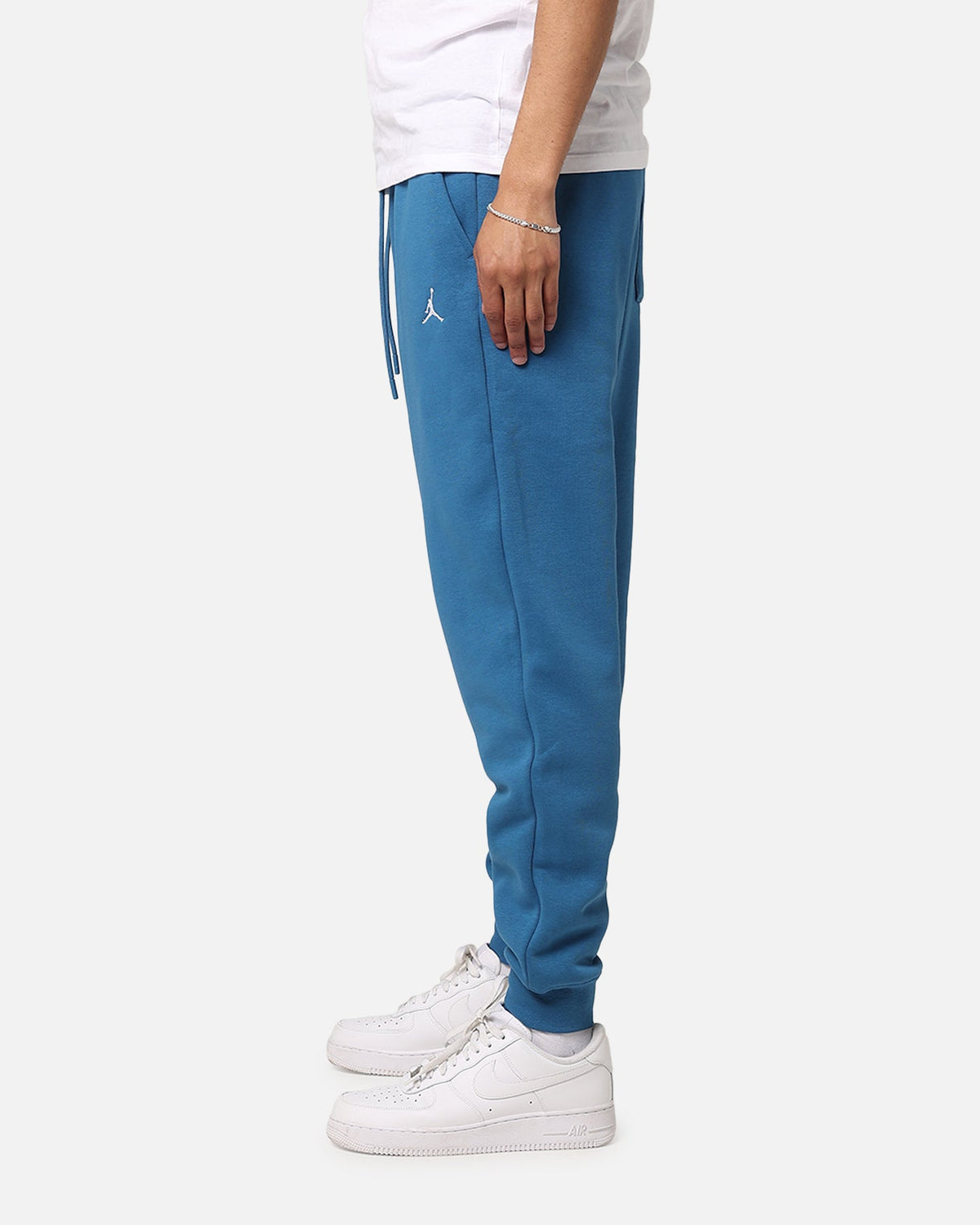 HOT Products Jordan Essentials Fleece Tracksuit Pants Industrial Blue