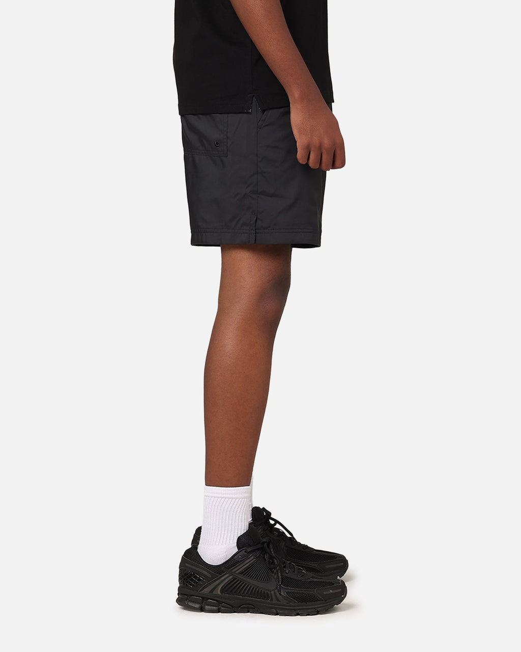 HOT Products Jordan Essential Poolside 5" Shorts Black/White