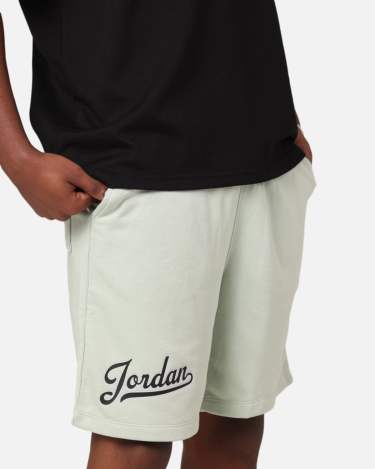 HOT Products Jordan MVP Flight Fleece Short Seafoam/Black