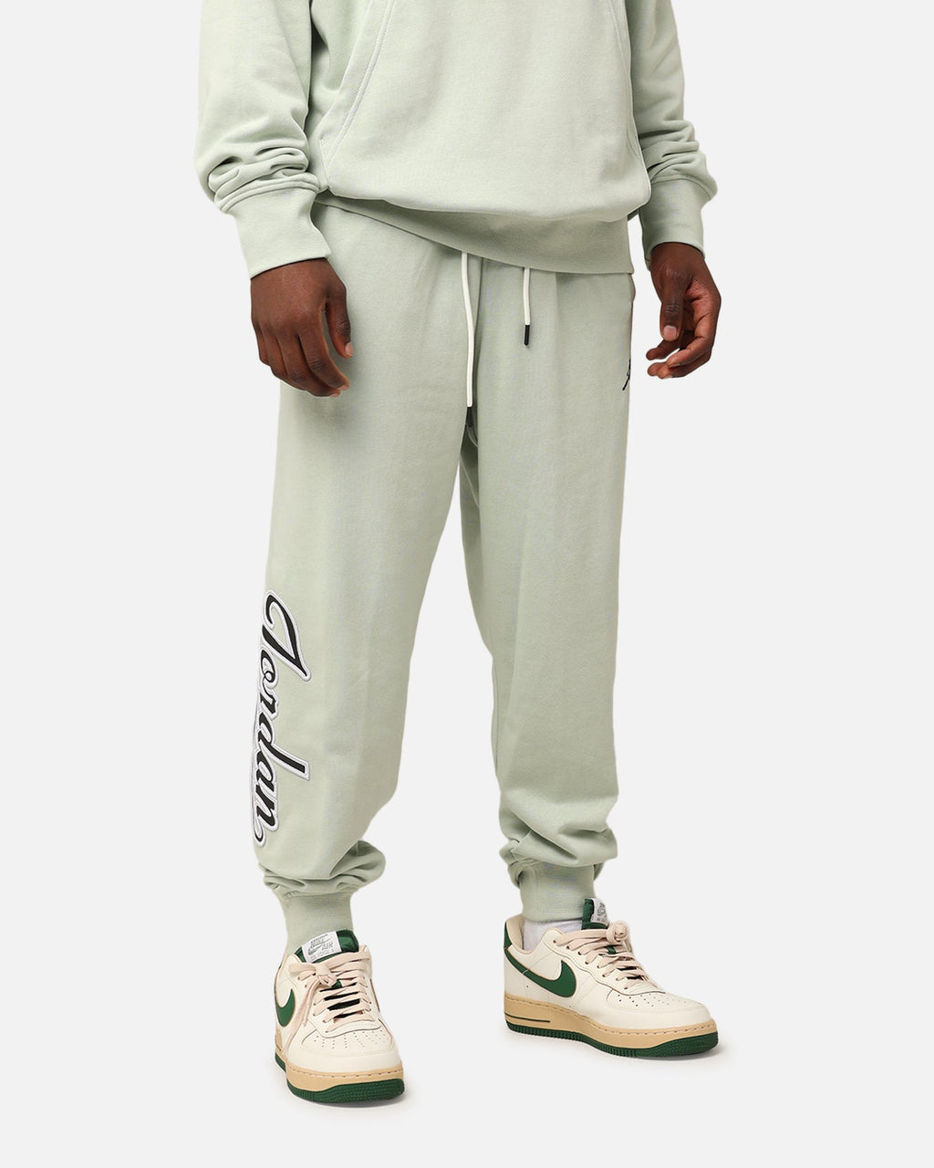 HOT Products Jordan Flight MVP Lightweight Fleece Pants Seafoam/Black
