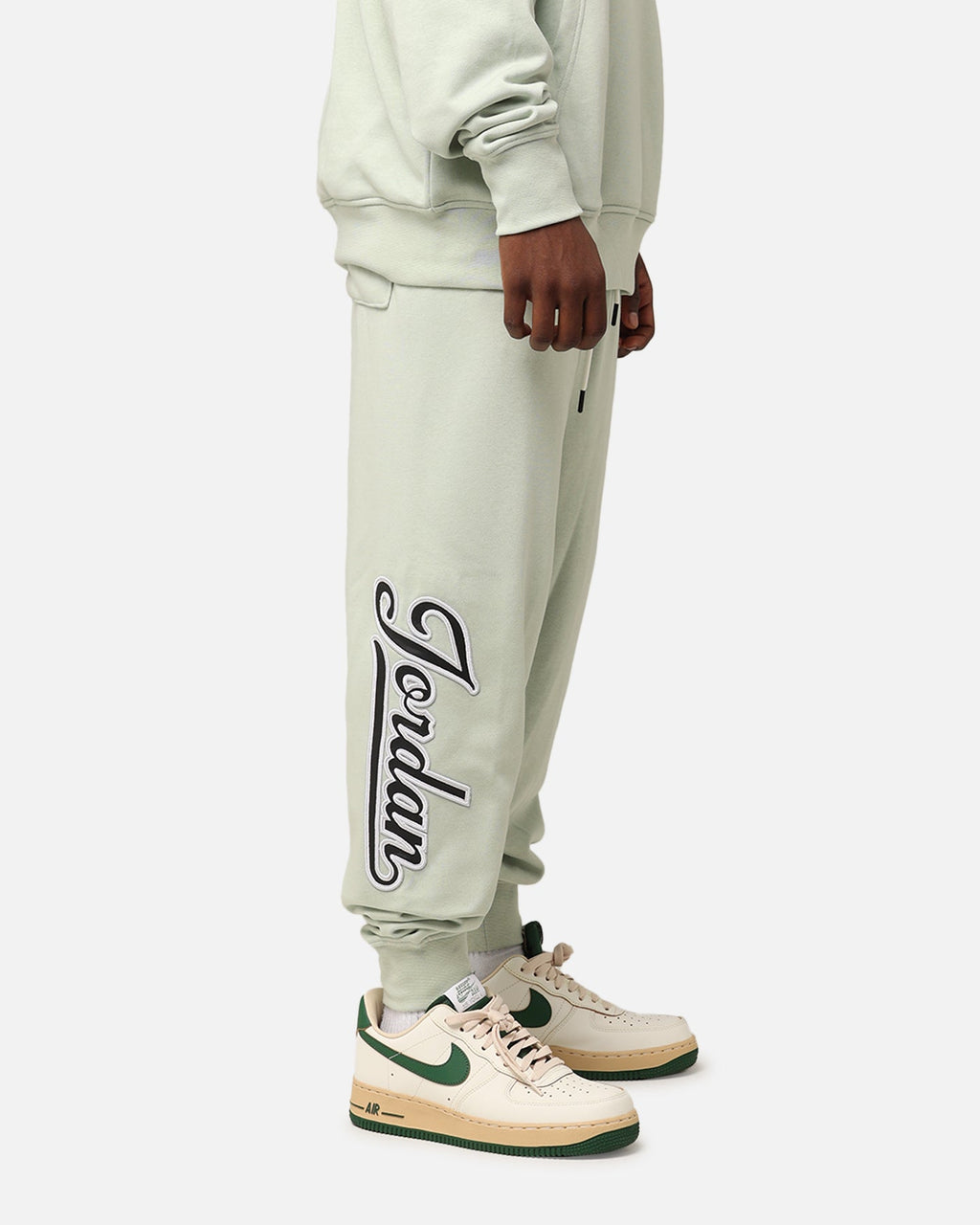 HOT Products Jordan Flight MVP Lightweight Fleece Pants Seafoam/Black