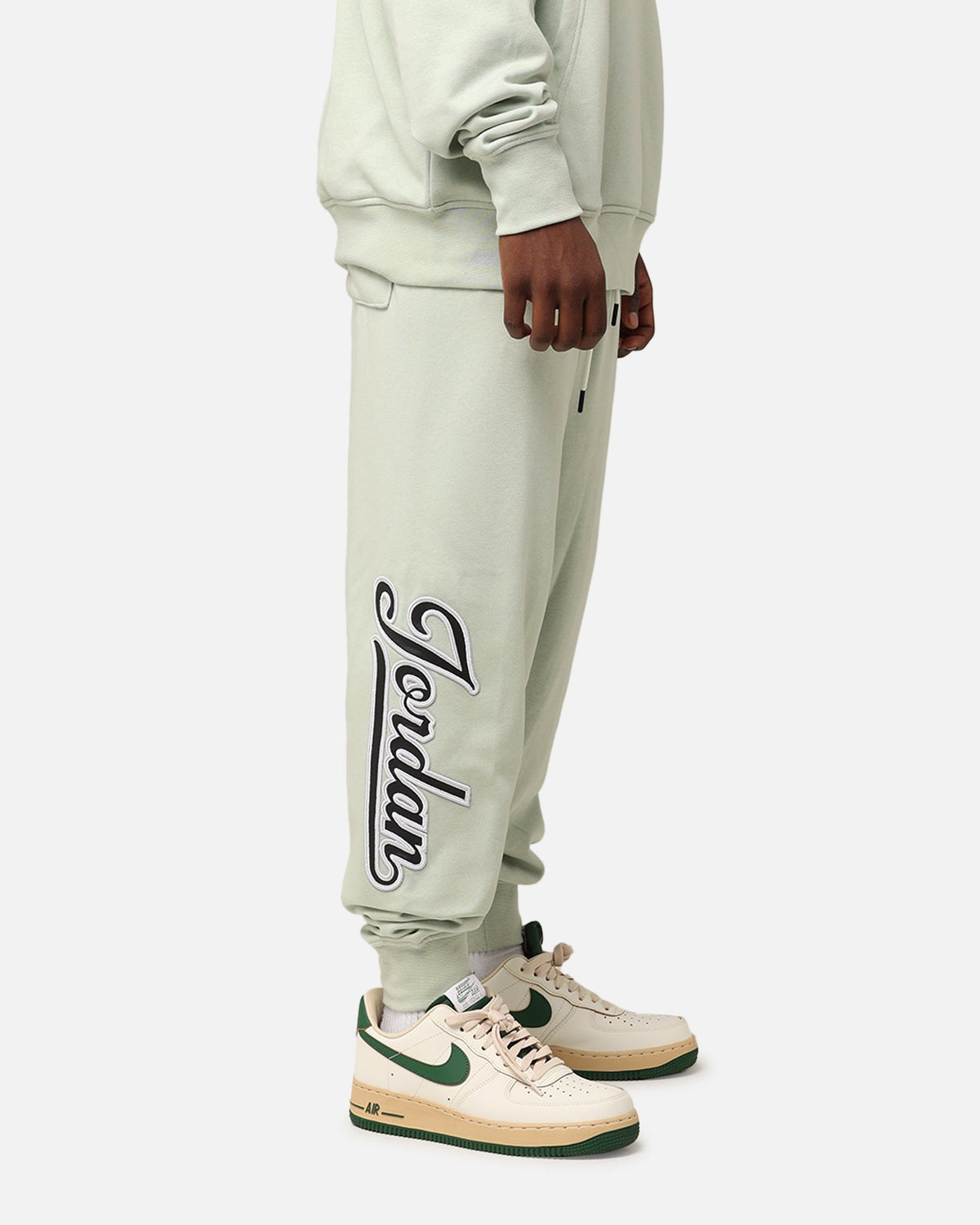 HOT Products Jordan Flight MVP Lightweight Fleece Pants Seafoam/Black