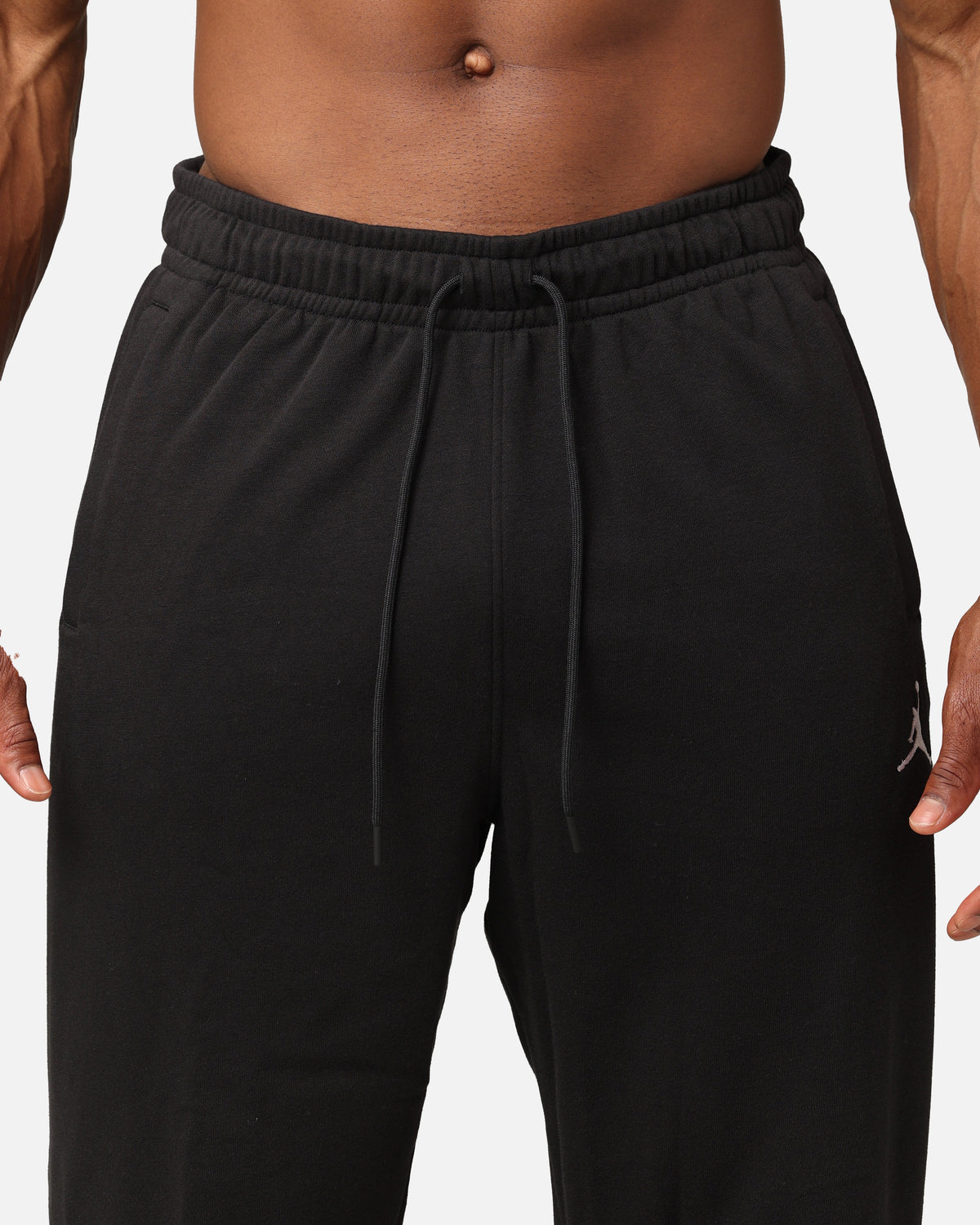 HOT Products Jordan Flight MVP Lightweight Fleece Pants Black/White