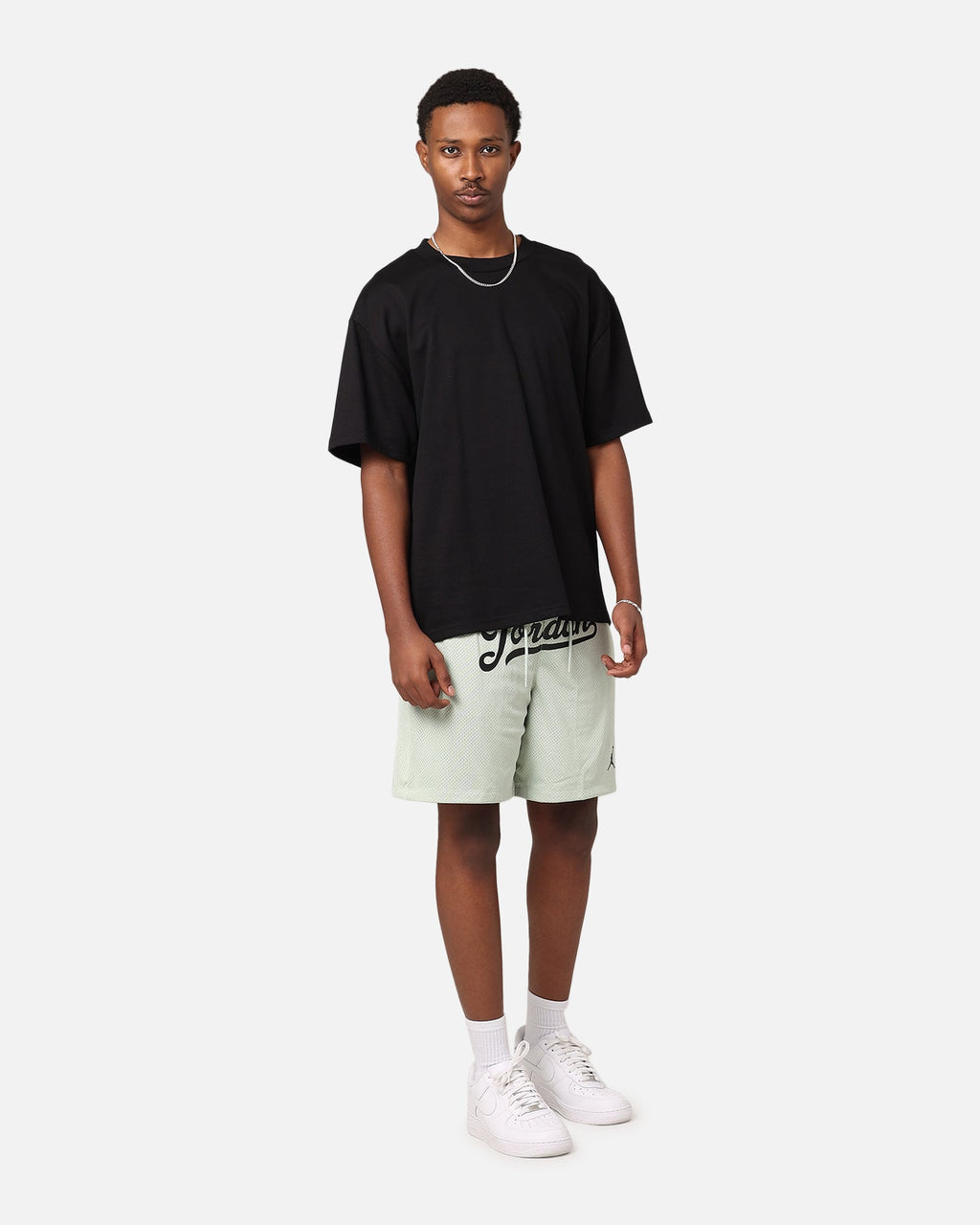 HOT Products Jordan Flight MVP Statement Mesh Shorts Seafoam/Black