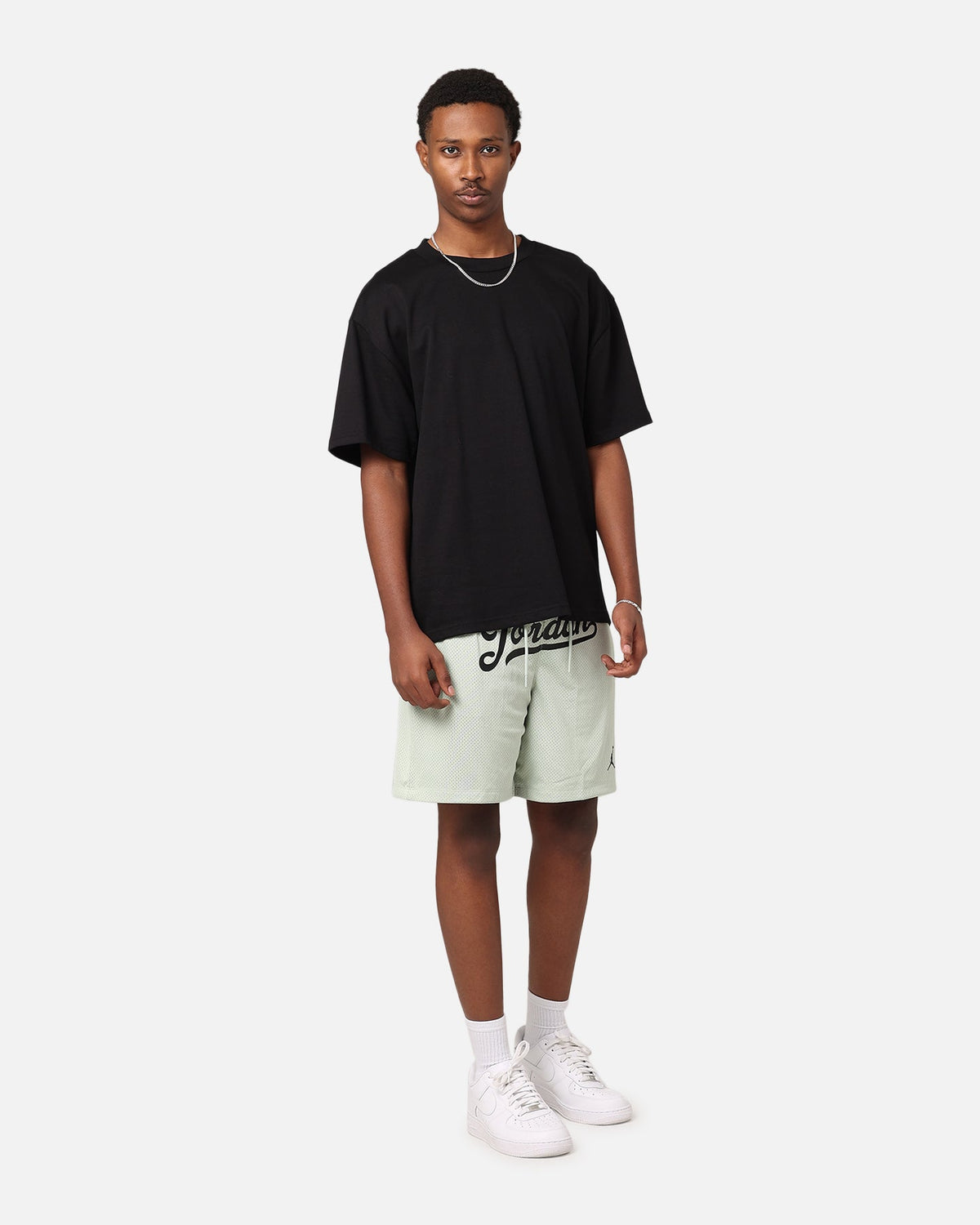 HOT Products Jordan Flight MVP Statement Mesh Shorts Seafoam/Black